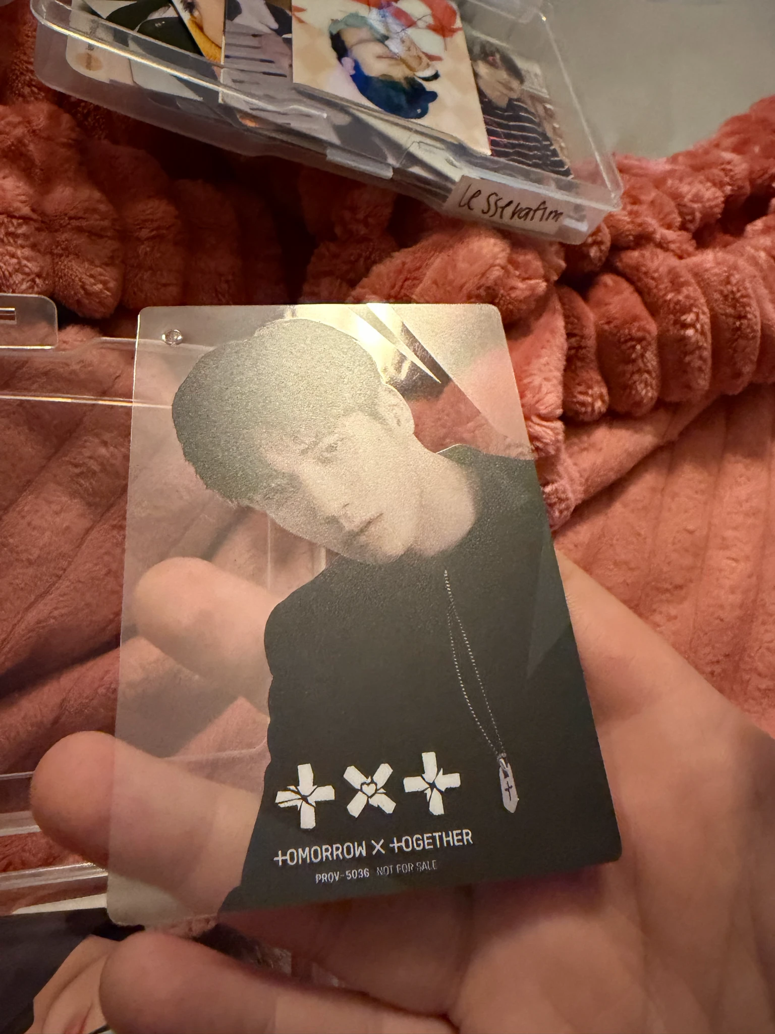 TOMORROW X TOGETHER Taehyun TOMORROW X TOGETHER - Taehyun - GOOD BOY GONE BAD Album album photocard weverse shop japan (wvj) transparent listing photo 2