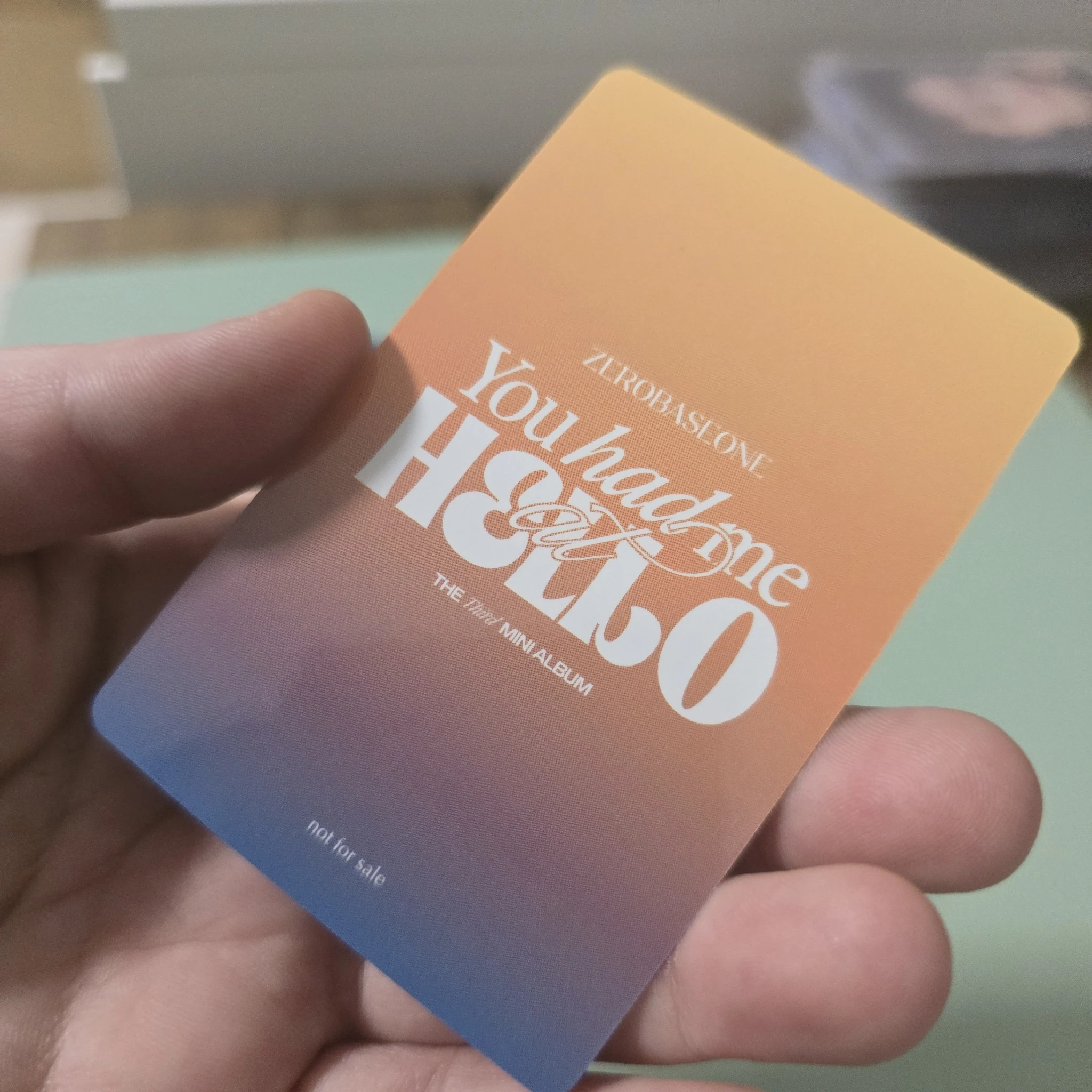 ZEROBASEONE Ricky ZEROBASEONE - Ricky - You had me at HELLO Album tower records lucky draw listing photo 2