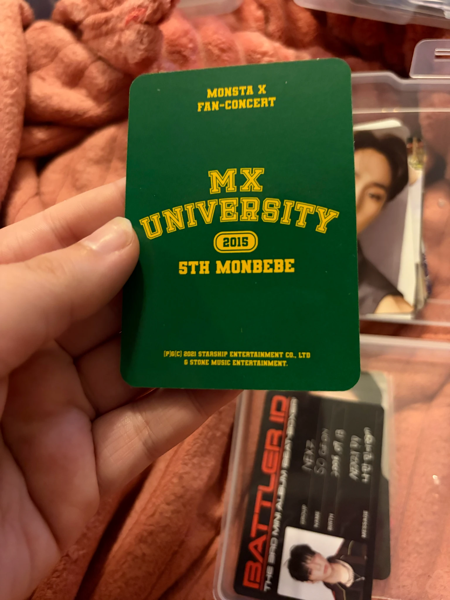MONSTA X Kihyun MONSTA X - Kihyun - MX University - 2021 Fan Con Event dvd version photocard set dvd/blu-ray photocard listing photo 2