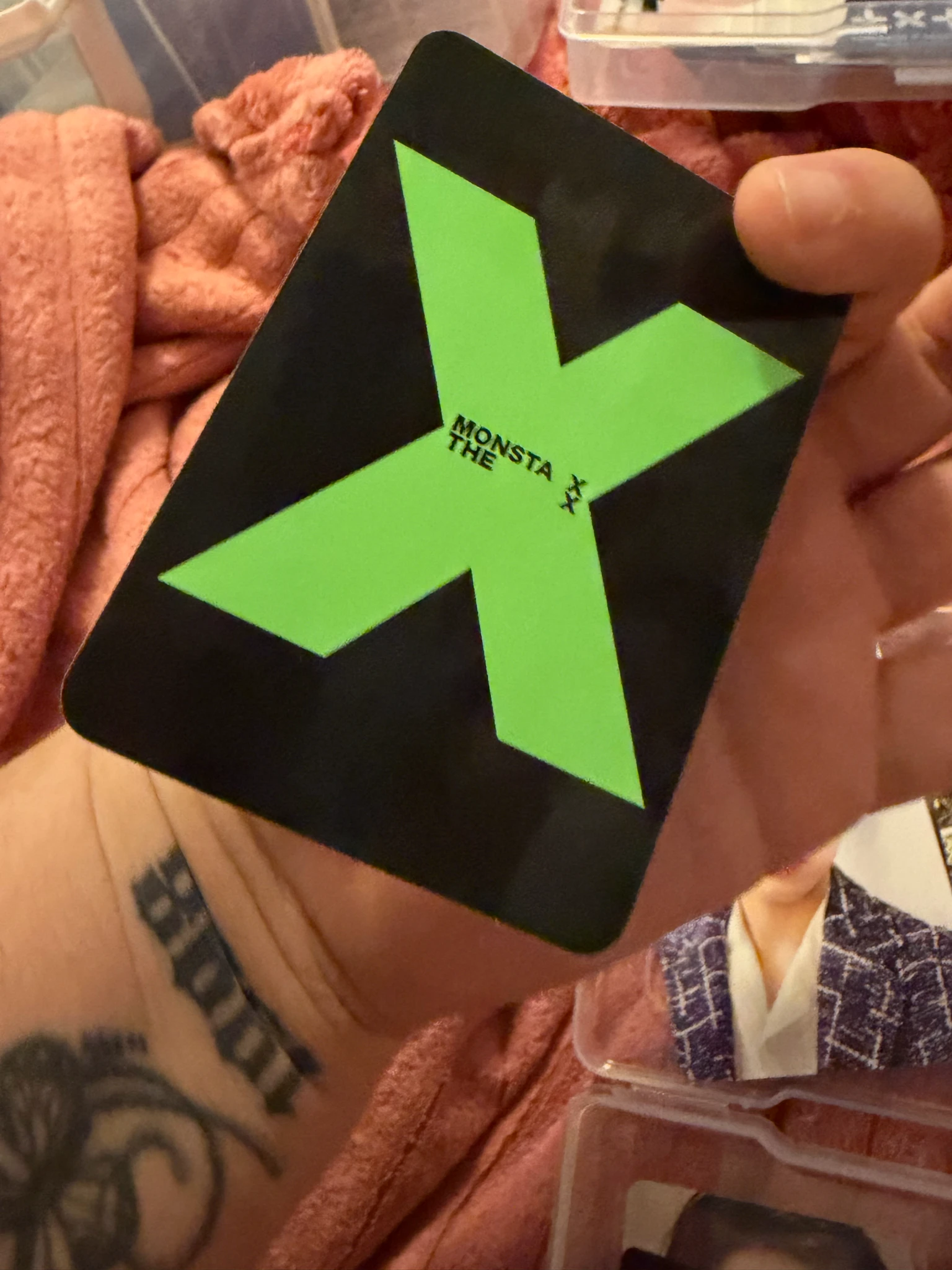 MONSTA X Minhyuk MONSTA X - Minhyuk - THE X Album underdog version album photocard listing photo 2