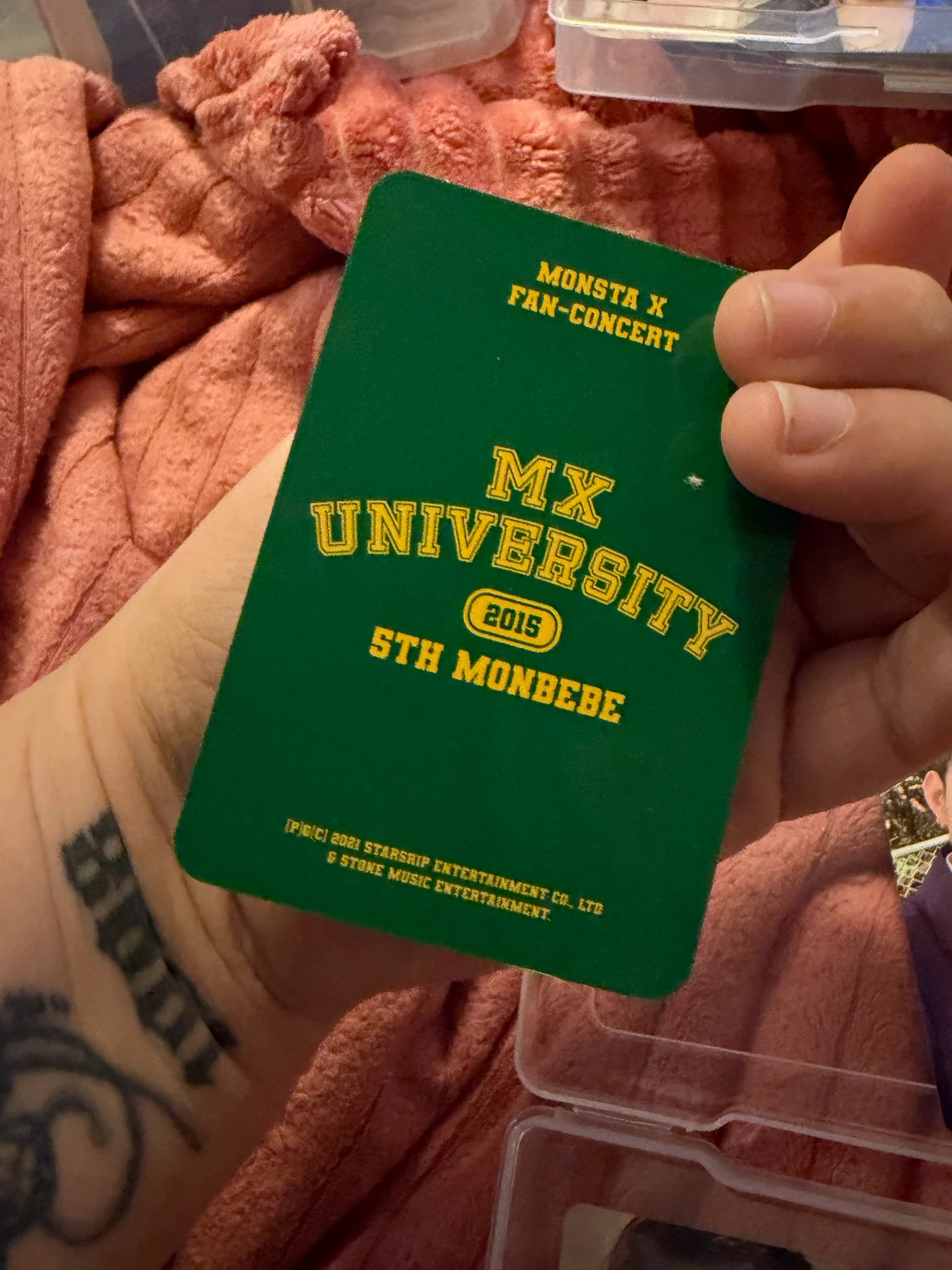MONSTA X Hyungwon MONSTA X - Hyungwon - MX University - 2021 Fan Con Event dvd version photocard set dvd/blu-ray photocard listing photo 2