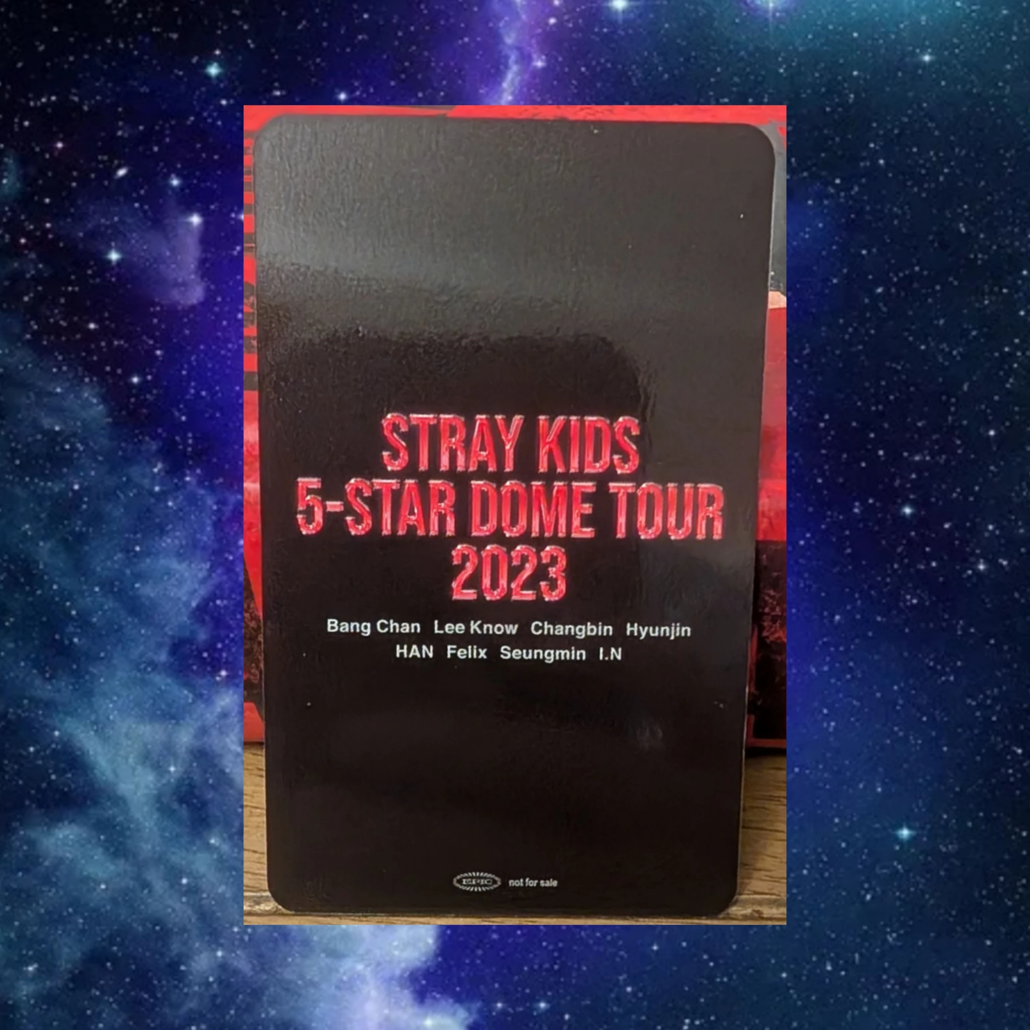 Stray Kids Felix Stray Kids - Felix - 5-Star Dome Tour 2023 Event nagoya day 2 purchase benefit venue-limited social path listing photo 2