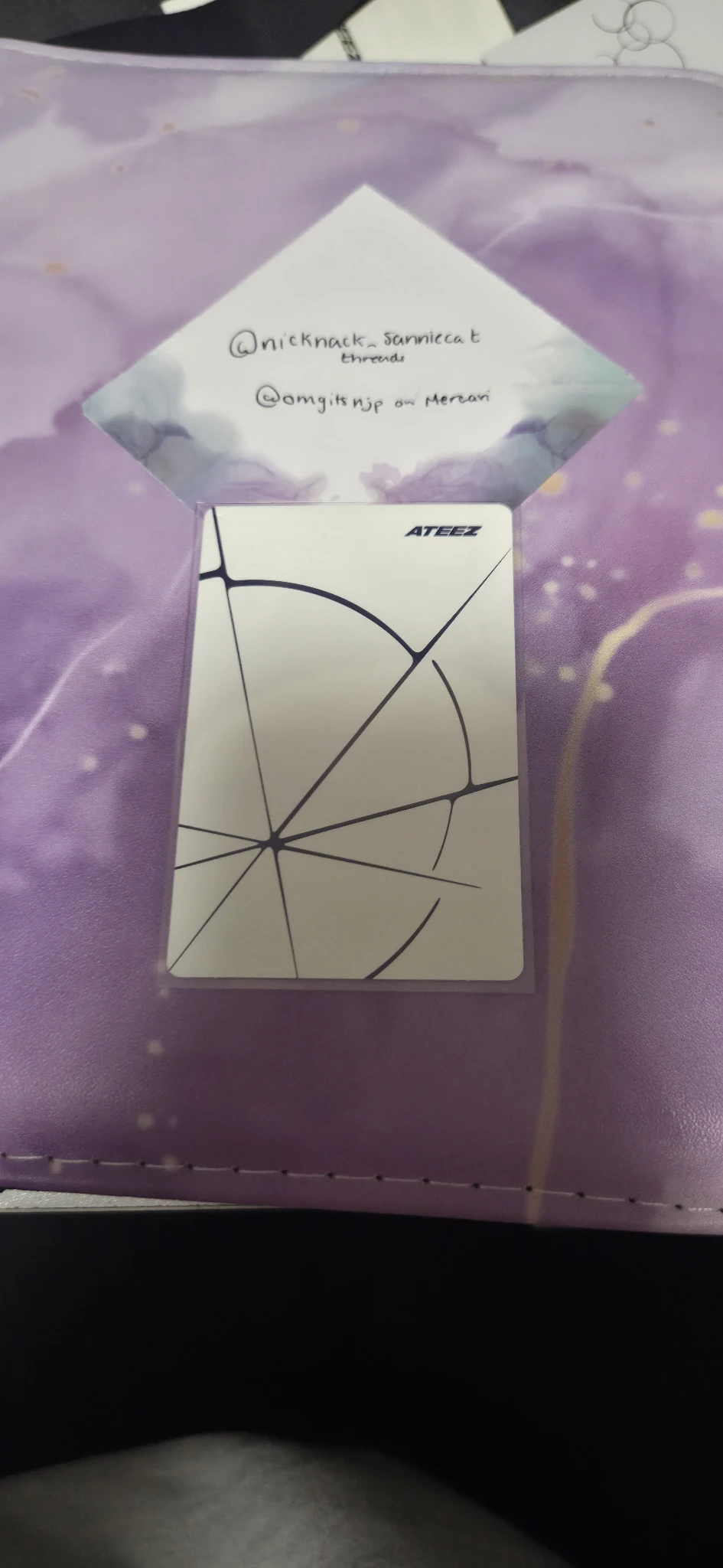 ATEEZ Seonghwa ATEEZ - Seonghwa - Golden Hour : Part.4 Album diary version poca album album photocard image card listing photo 2