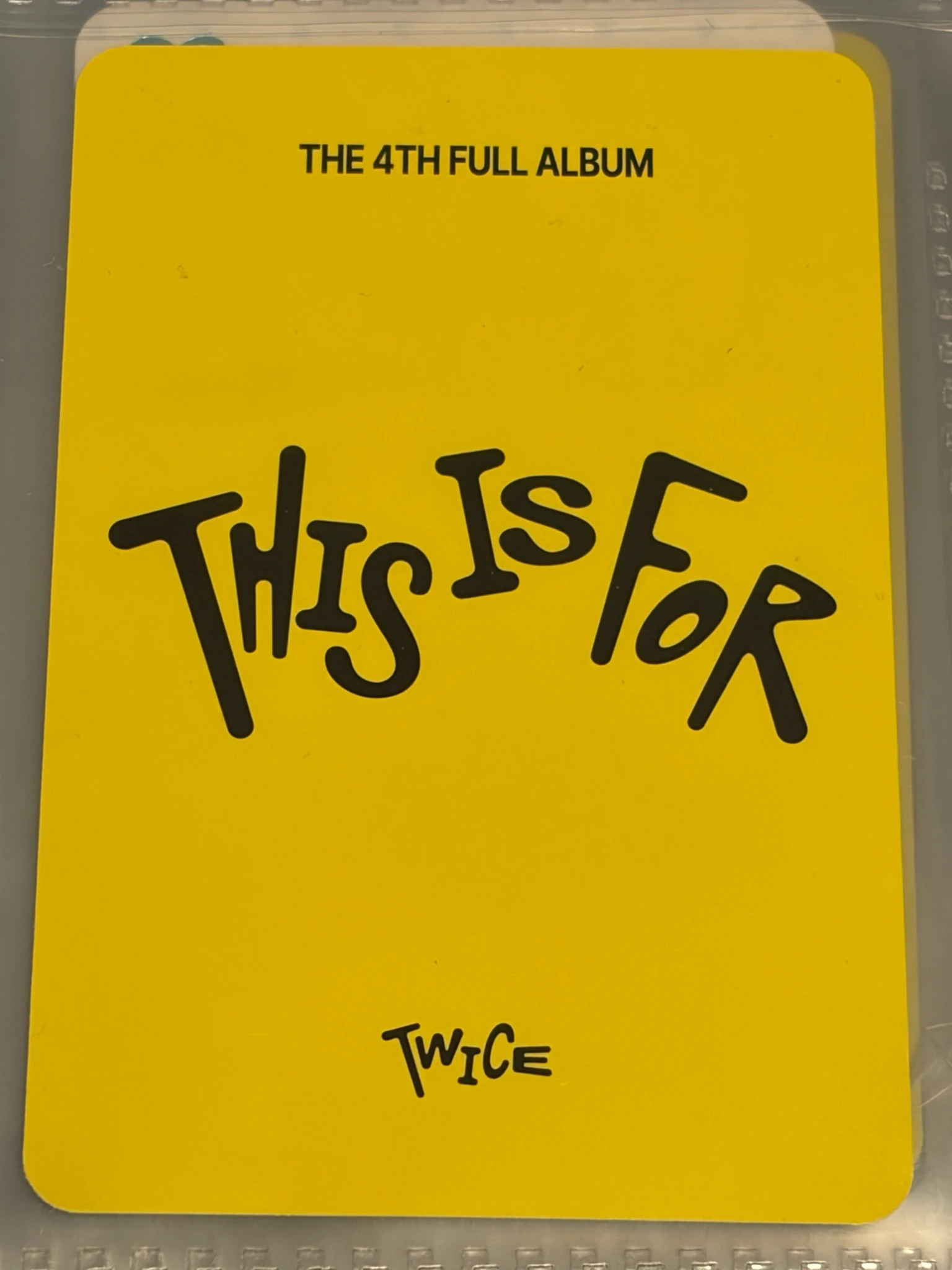TWICE Nayeon TWICE-Nayeon-Album-this is for listing photo 2