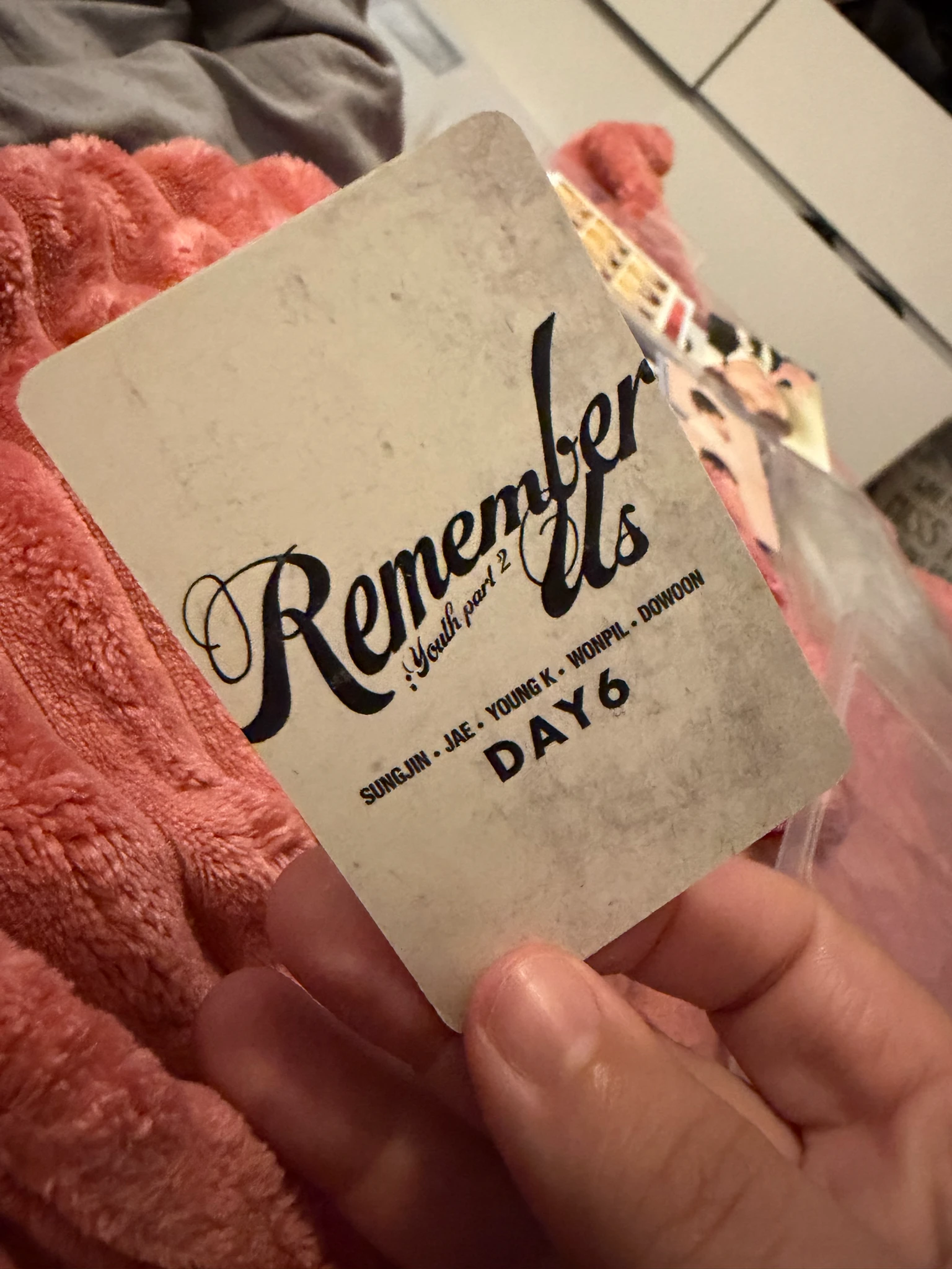 DAY6  Jae DAY6  - Jae - Remember Us : Youth Part 2 Album album photocard past version listing photo 2