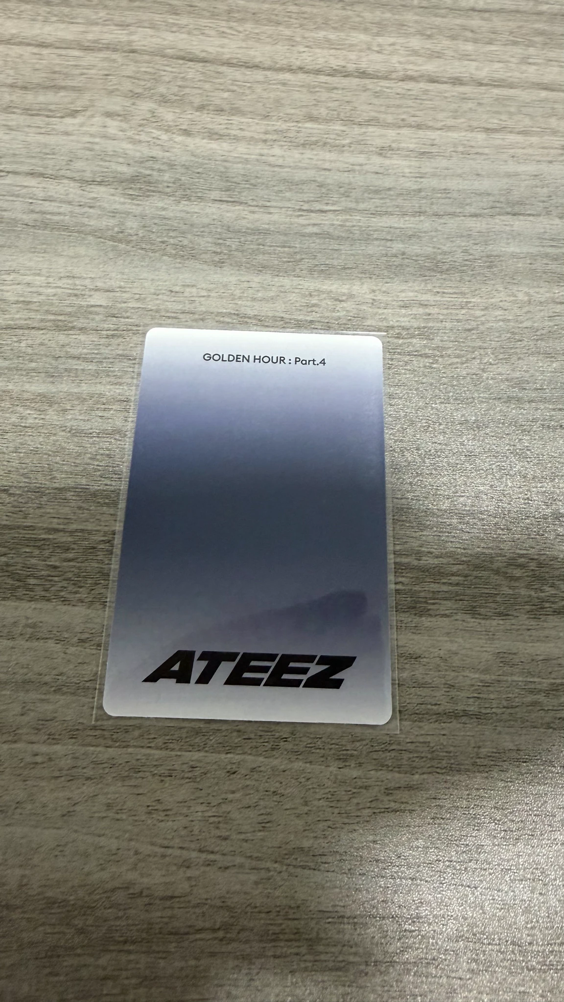 ATEEZ Seonghwa ATEEZ - Seonghwa - Golden Hour : Part.4 Album album photocard poca album listing photo 2
