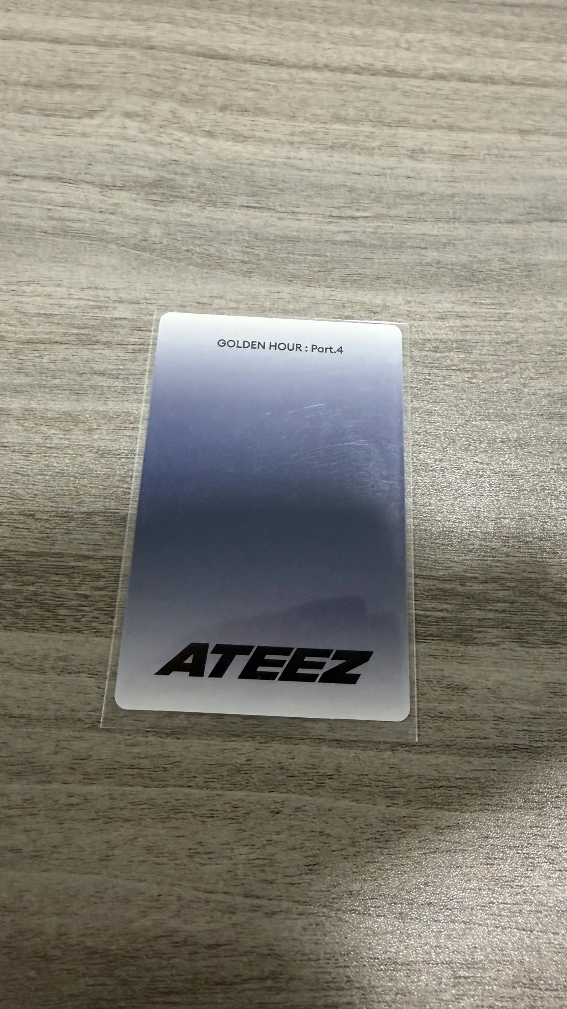 ATEEZ Seonghwa ATEEZ - Seonghwa - Golden Hour : Part.4 Album album photocard poca album listing photo 2