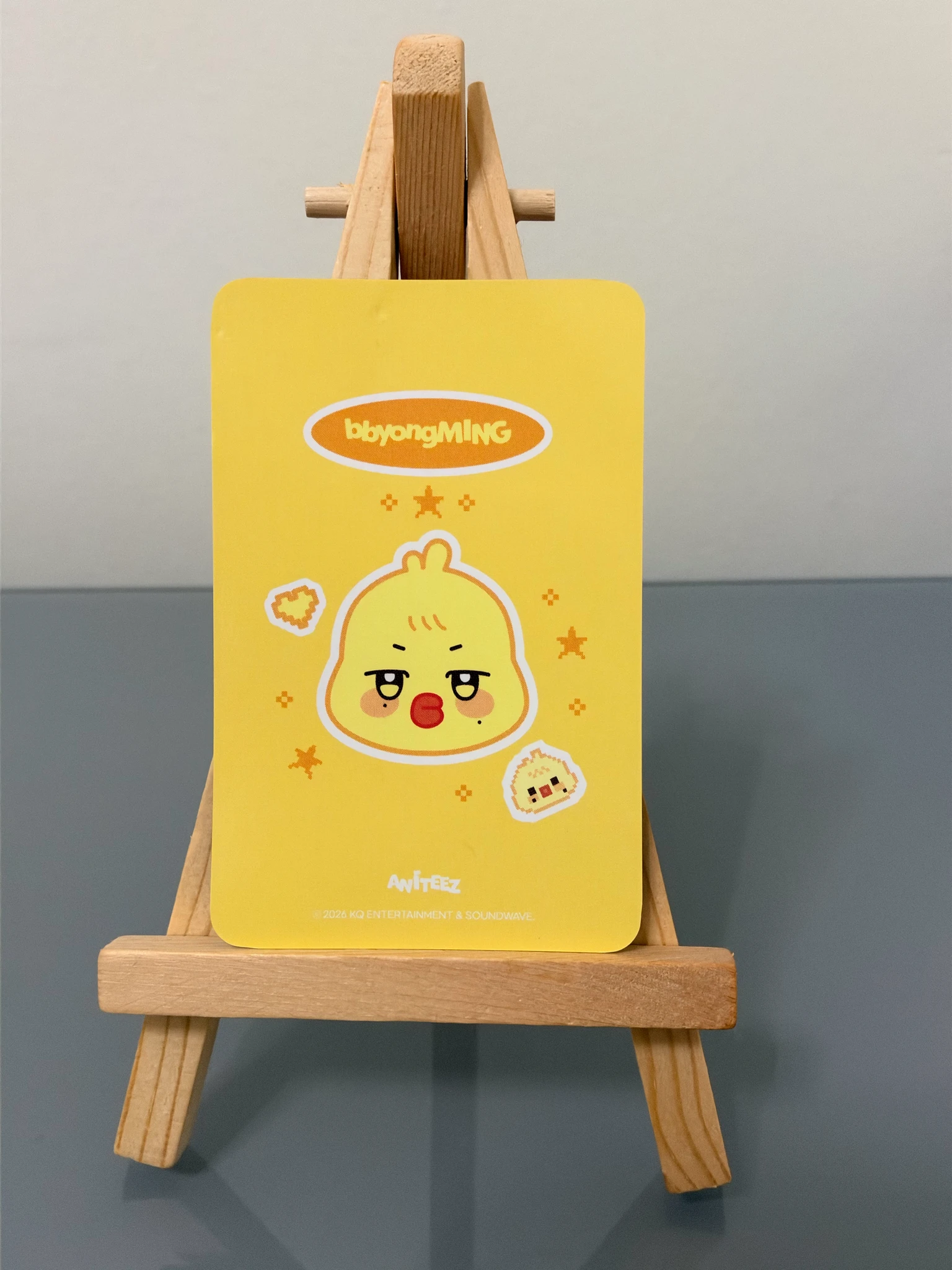 ATEEZ Mingi ATEEZ - Mingi - ANITEEZ IN COLOR Other merch photocard phone version listing photo 2