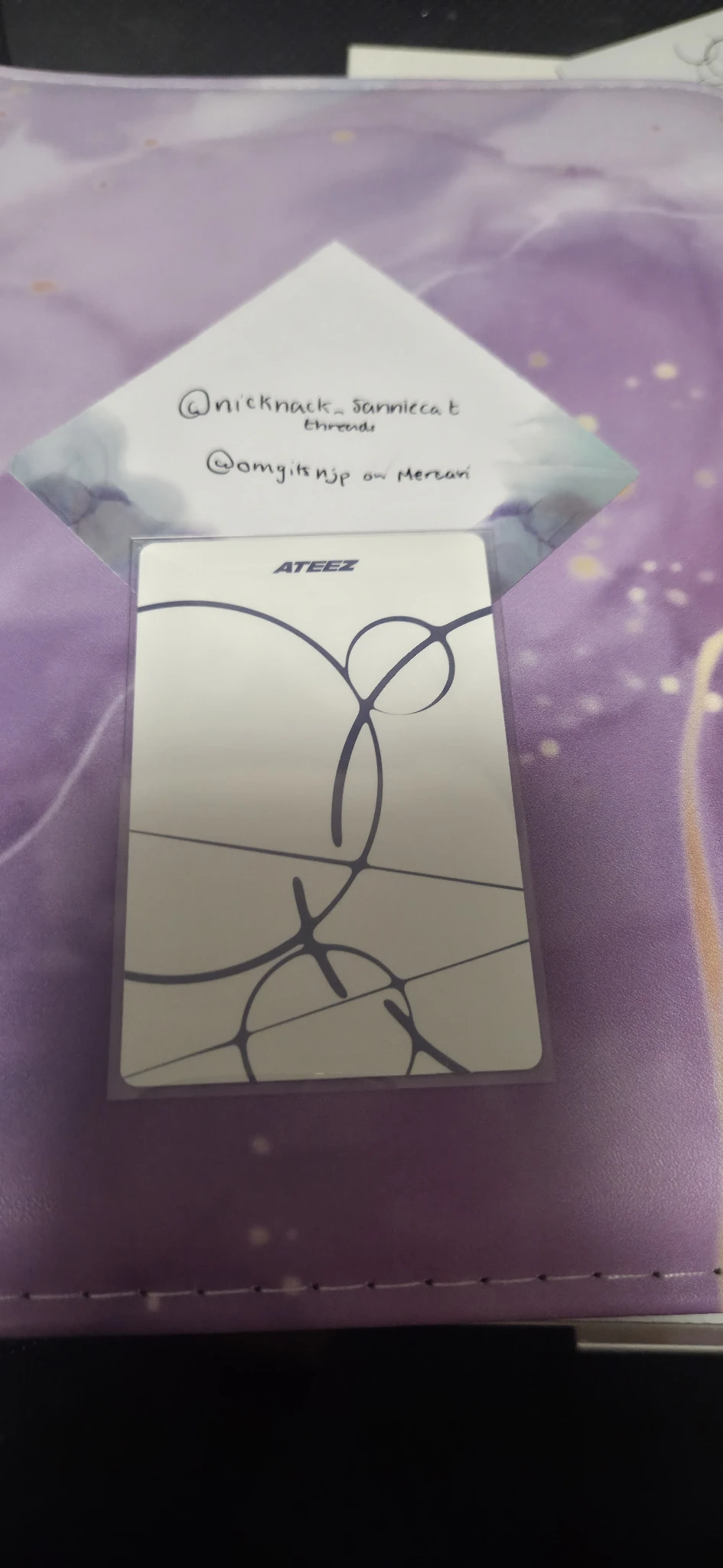 ATEEZ San ATEEZ - San - Golden Hour : Part.4 Album poca album album photocard A version image card listing photo 2