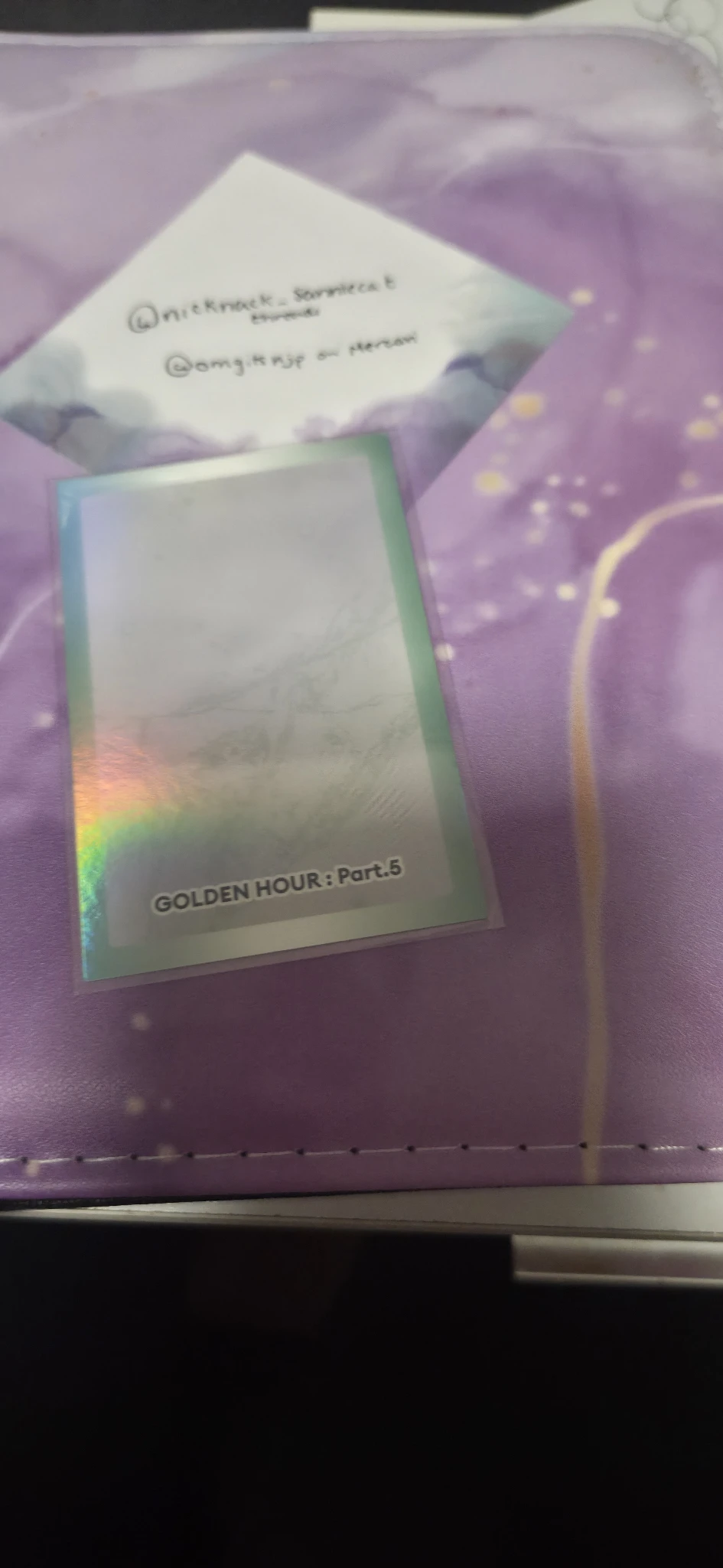 ATEEZ San ATEEZ - San - GOLDEN HOUR : Part.5 Album album photocard character card listing photo 2