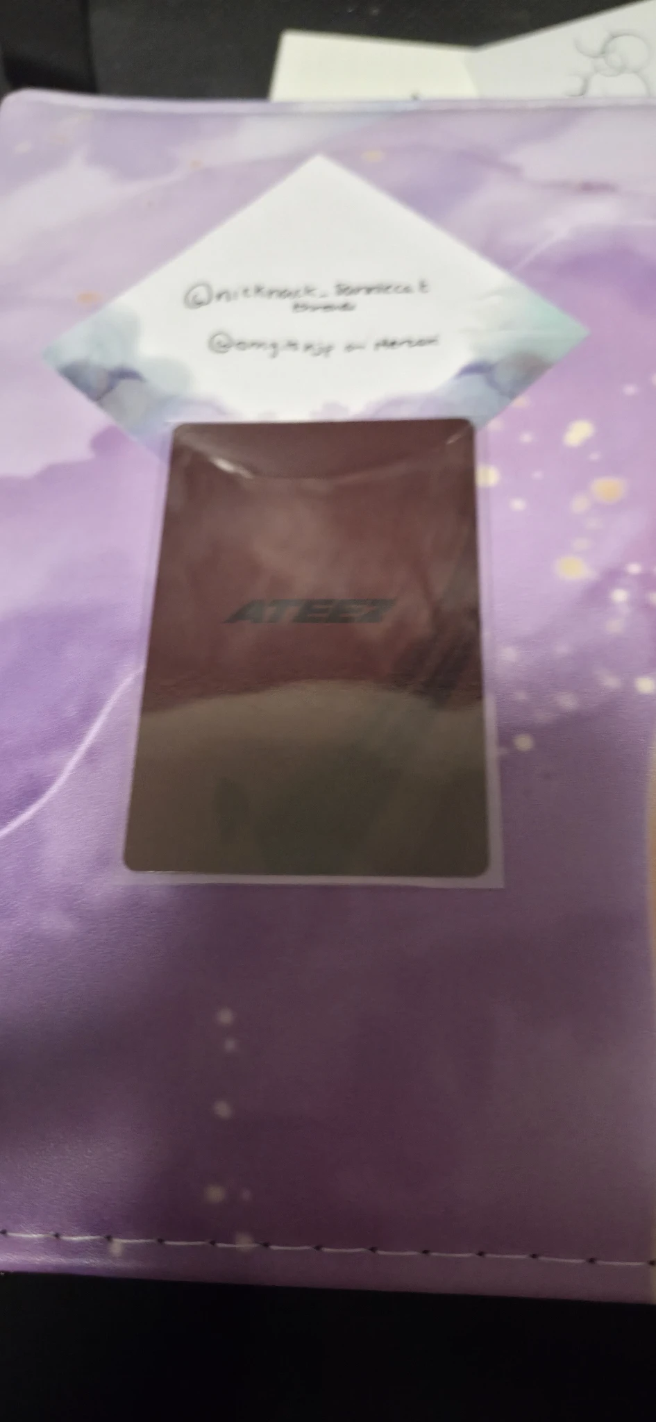 ATEEZ Mingi ATEEZ - Mingi - GOLDEN HOUR : Part.5 Album international exclusive album photocard listing photo 2