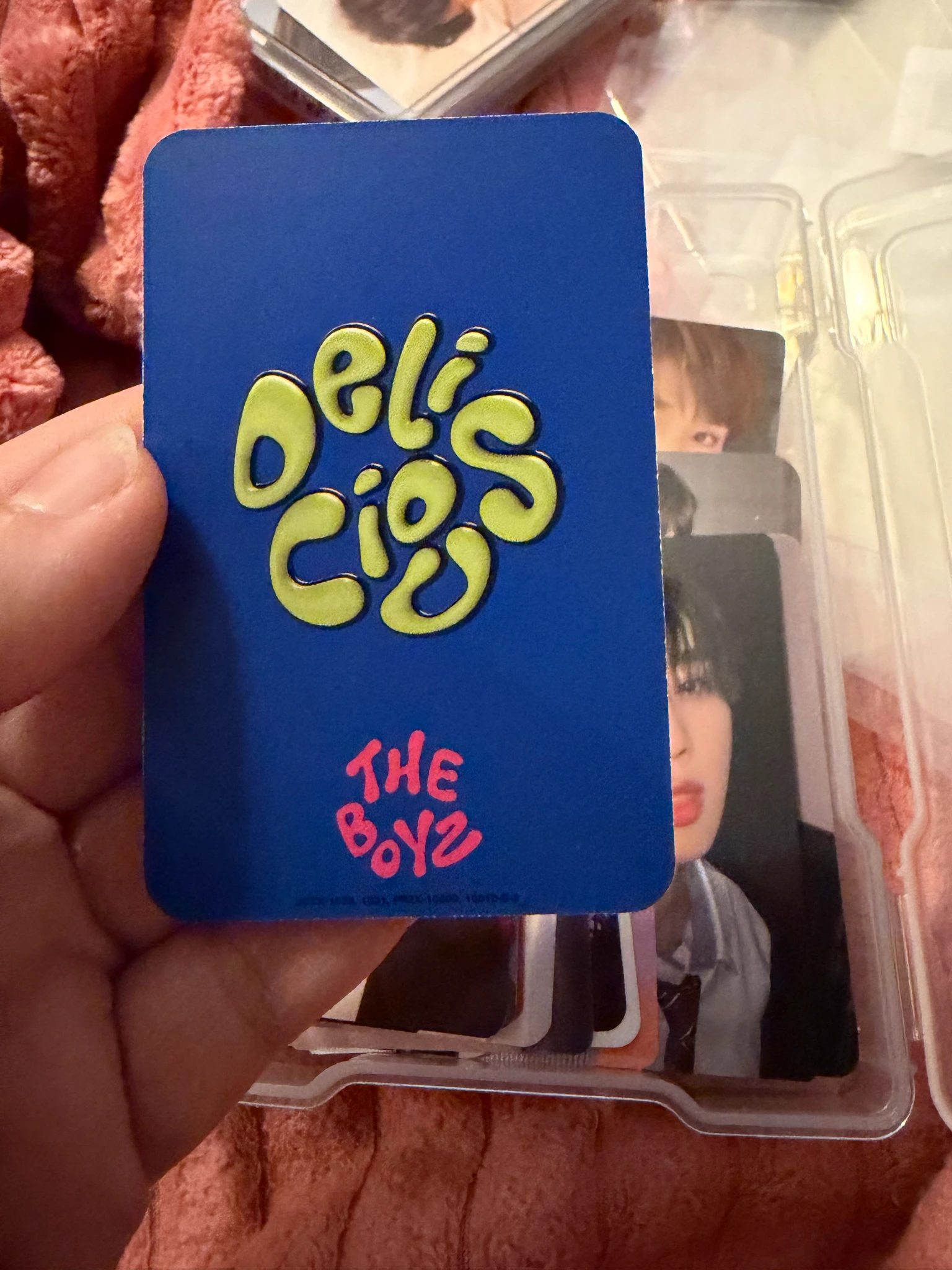 THE BOYZ New THE BOYZ - New - Delicious Album album photocard sweet version listing photo 2