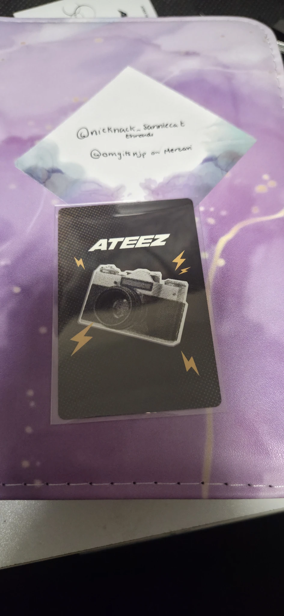 ATEEZ Jongho ATEEZ - Jongho - Golden Hour : Part.4 Album album photocard target exclusive listing photo 2