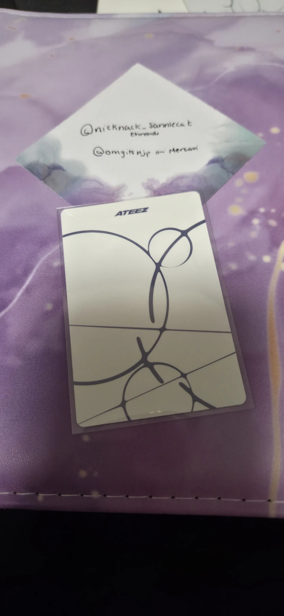 ATEEZ Jongho ATEEZ - Jongho - Golden Hour : Part.4 Album poca album album photocard A version image card listing photo 2