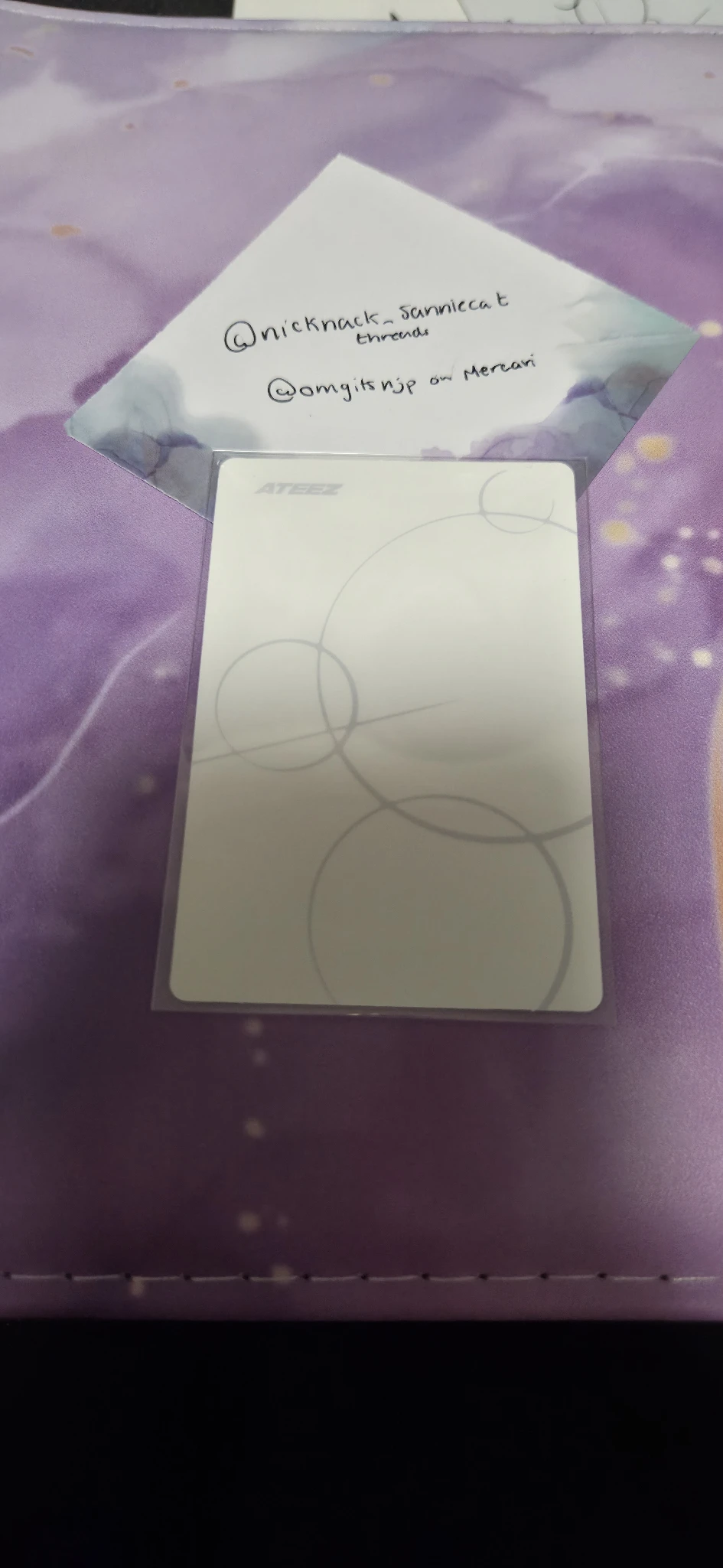 ATEEZ Jongho ATEEZ - Jongho - Golden Hour : Part.4 Album image card poca album Z version album photocard listing photo 2