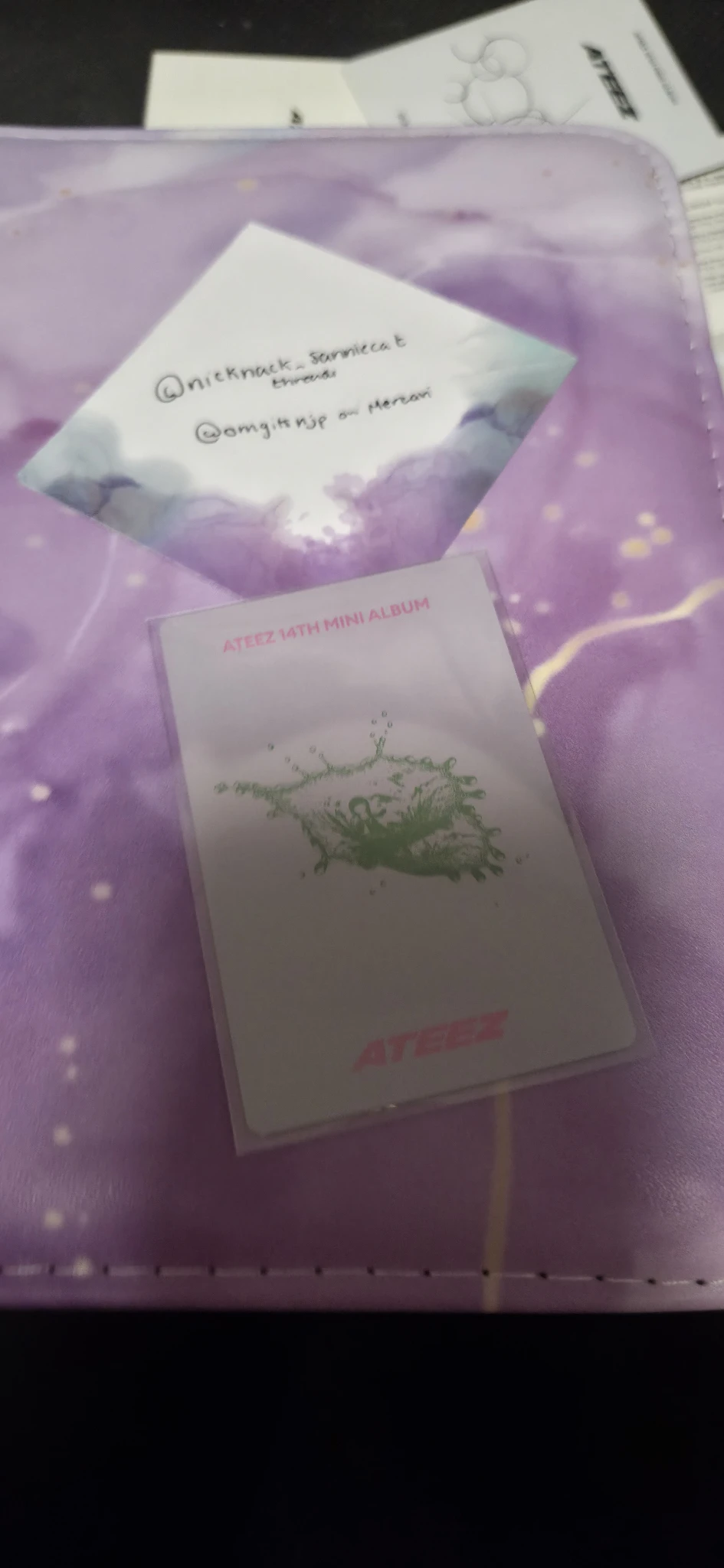 ATEEZ Jongho ATEEZ - Jongho - GOLDEN HOUR : Part.5 Album poca album diary version image card listing photo 2