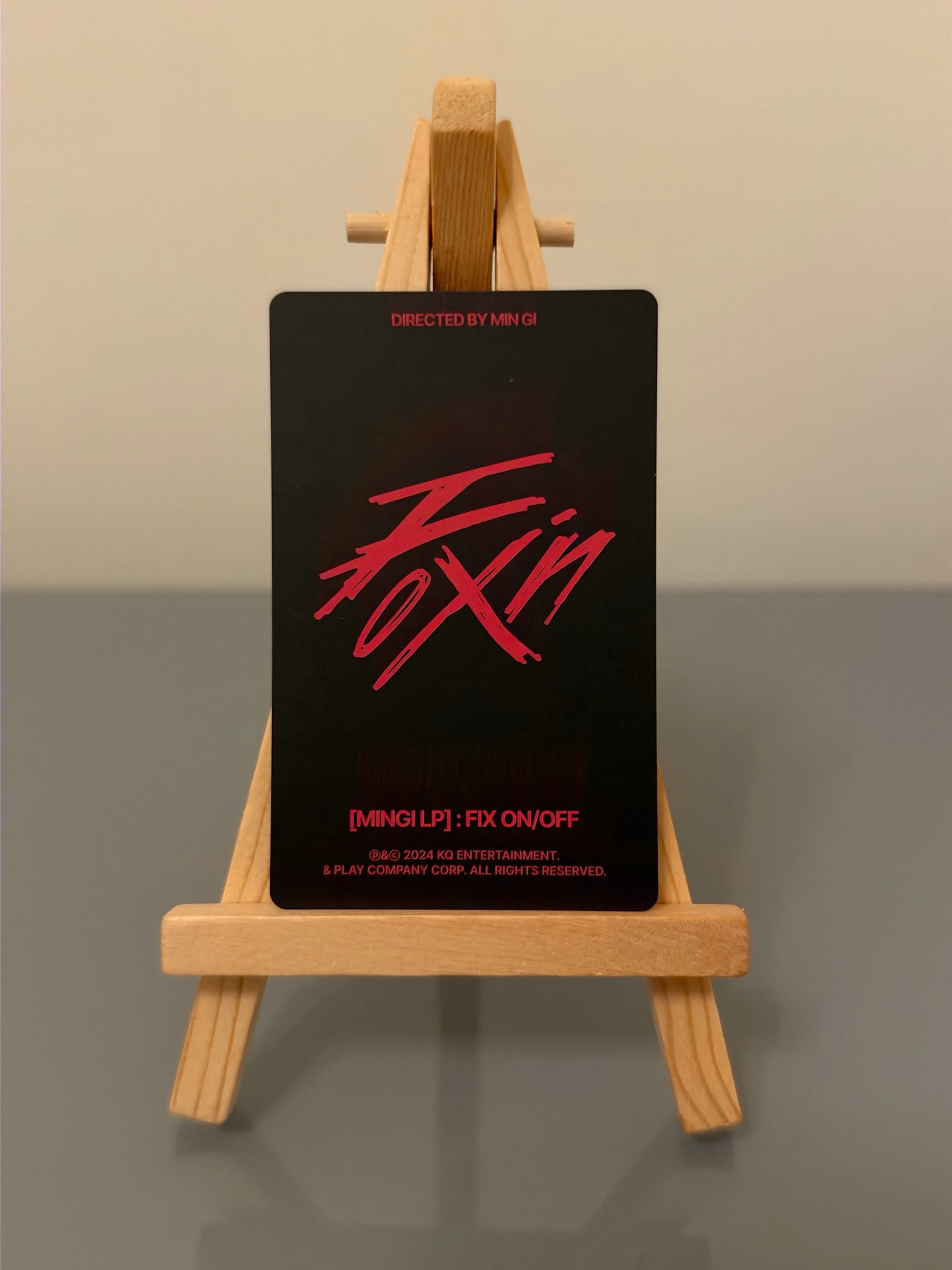 ATEEZ Mingi ATEEZ - Mingi - 2024 Happy Birthday MD Other merch photocard listing photo 2