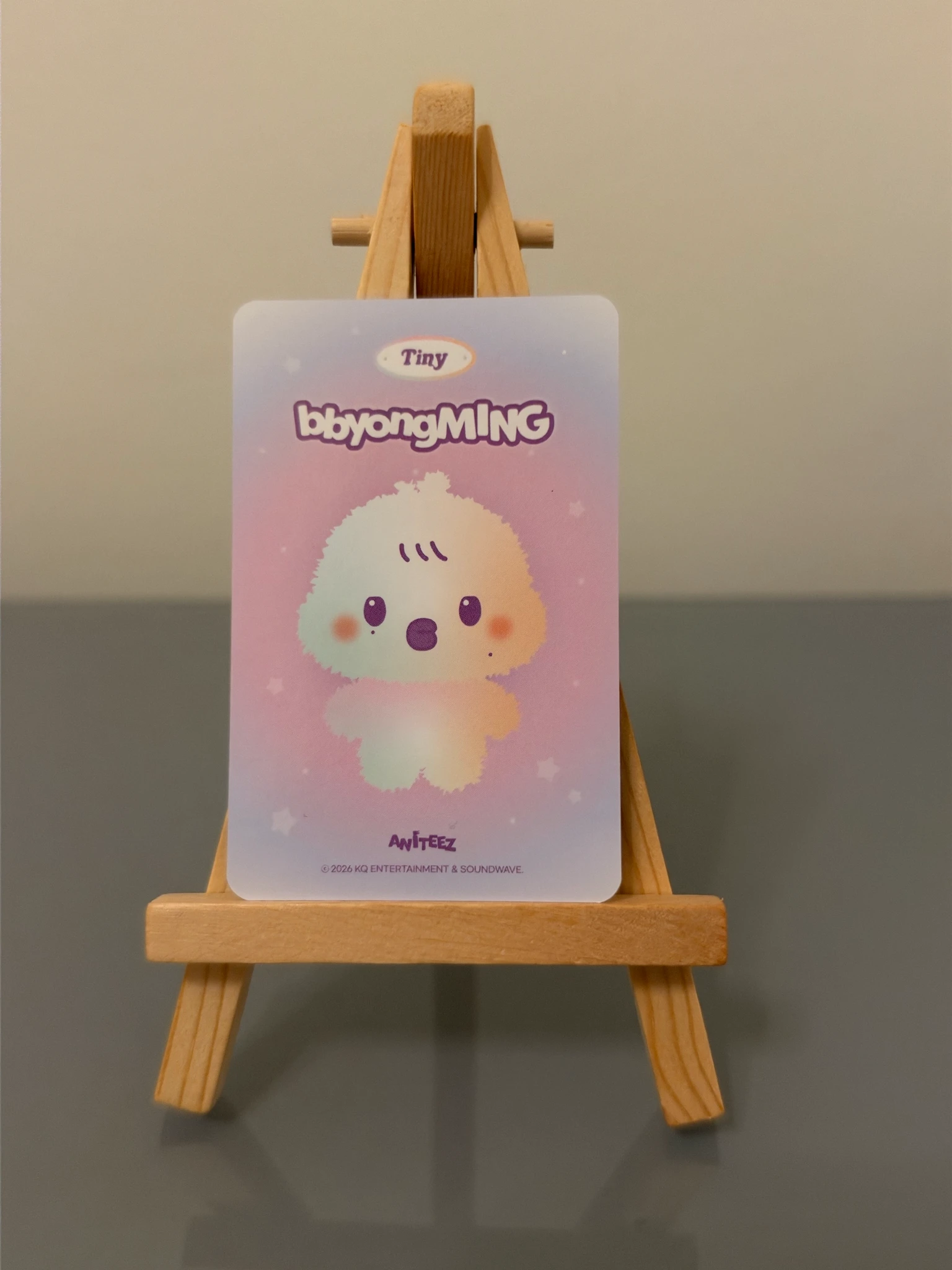 ATEEZ Mingi ATEEZ - Mingi - ANITEEZ IN COLOR Other mini plush doll merch photocard listing photo 2