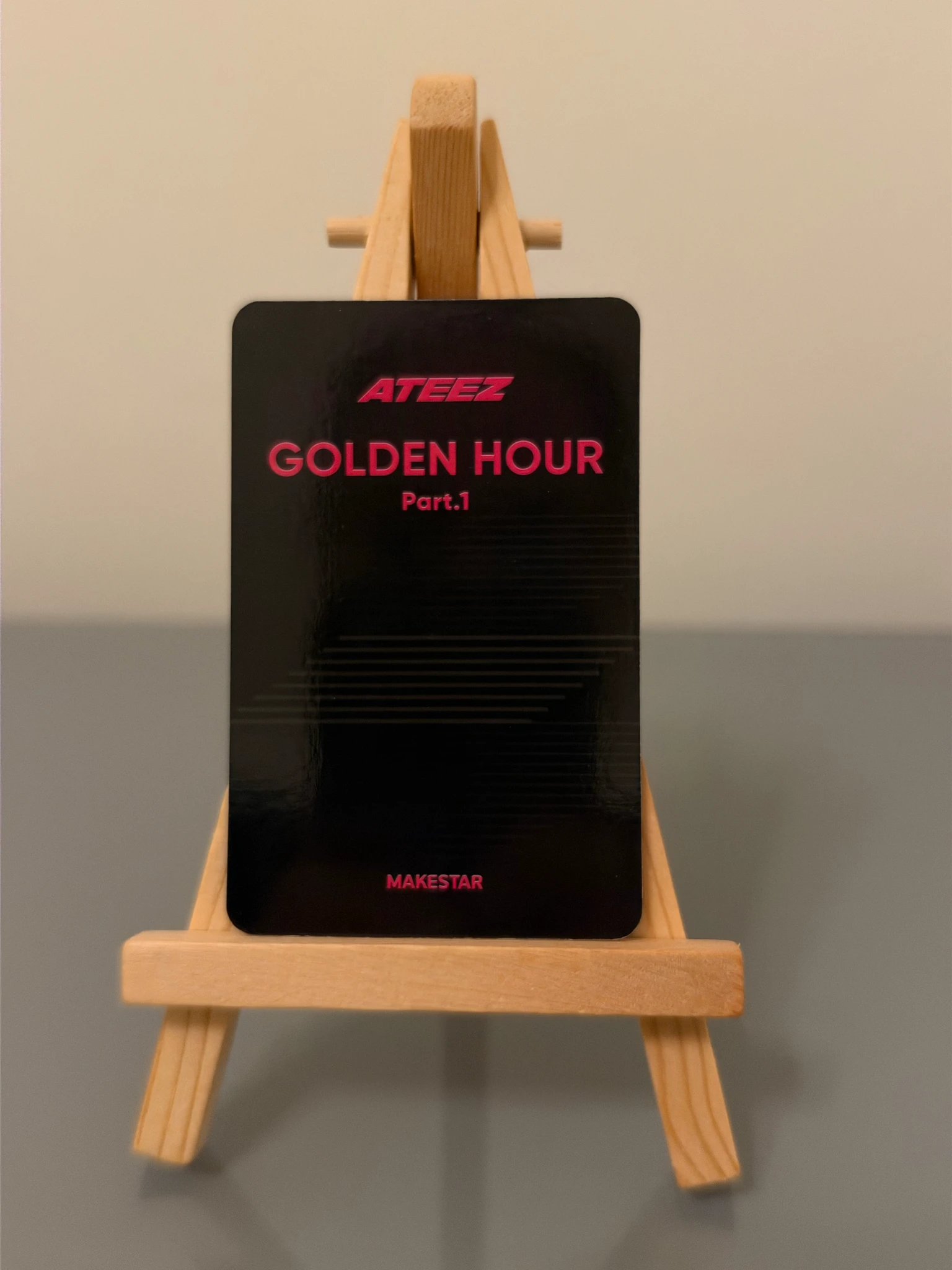 ATEEZ Mingi ATEEZ - Mingi - Golden Hour : Part.1 Album makestar lucky draw listing photo 2