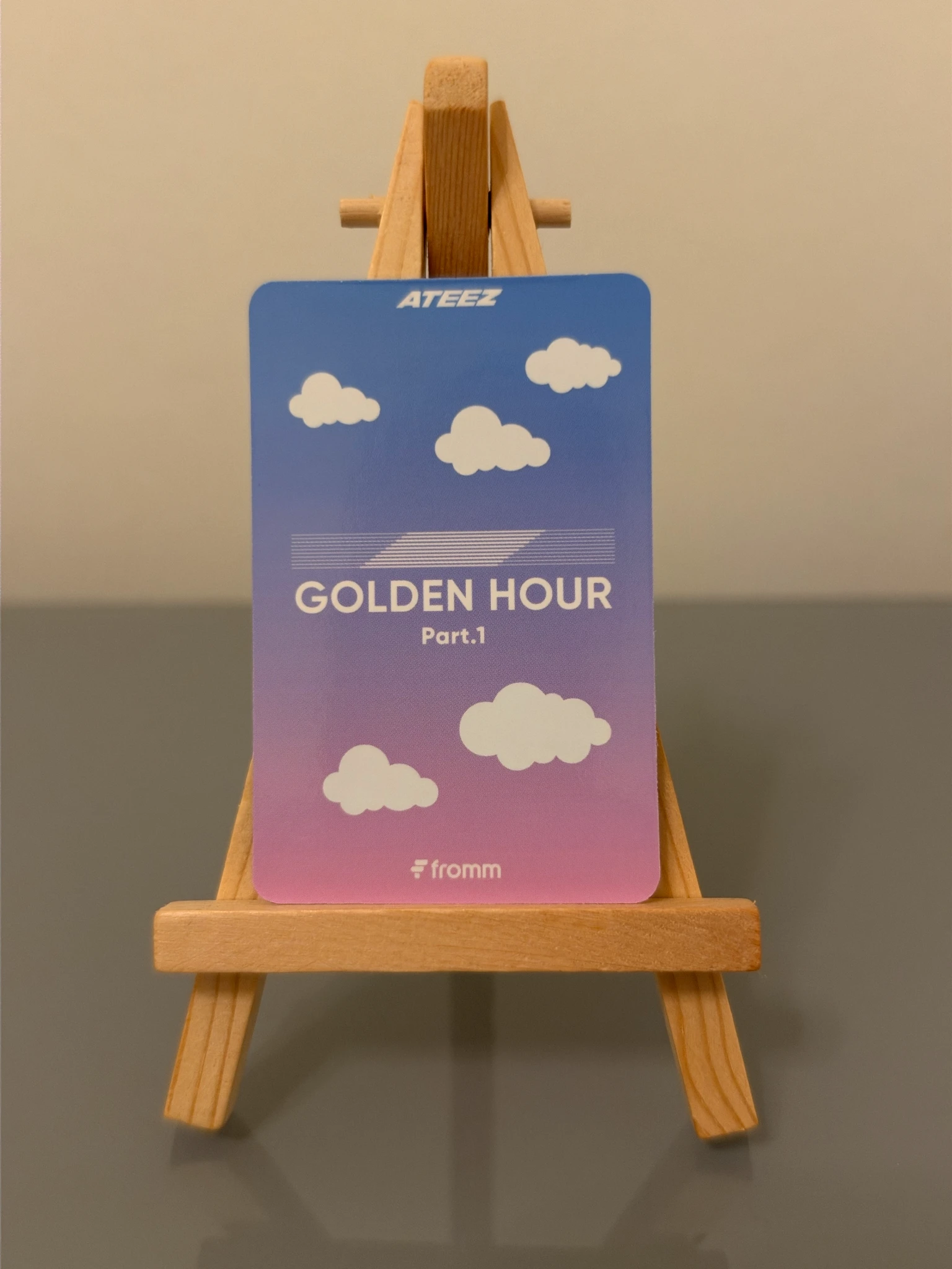 ATEEZ Mingi ATEEZ - Mingi - Golden Hour : Part.1 Album digipack version pre-order benefit (pob) fromm store listing photo 2