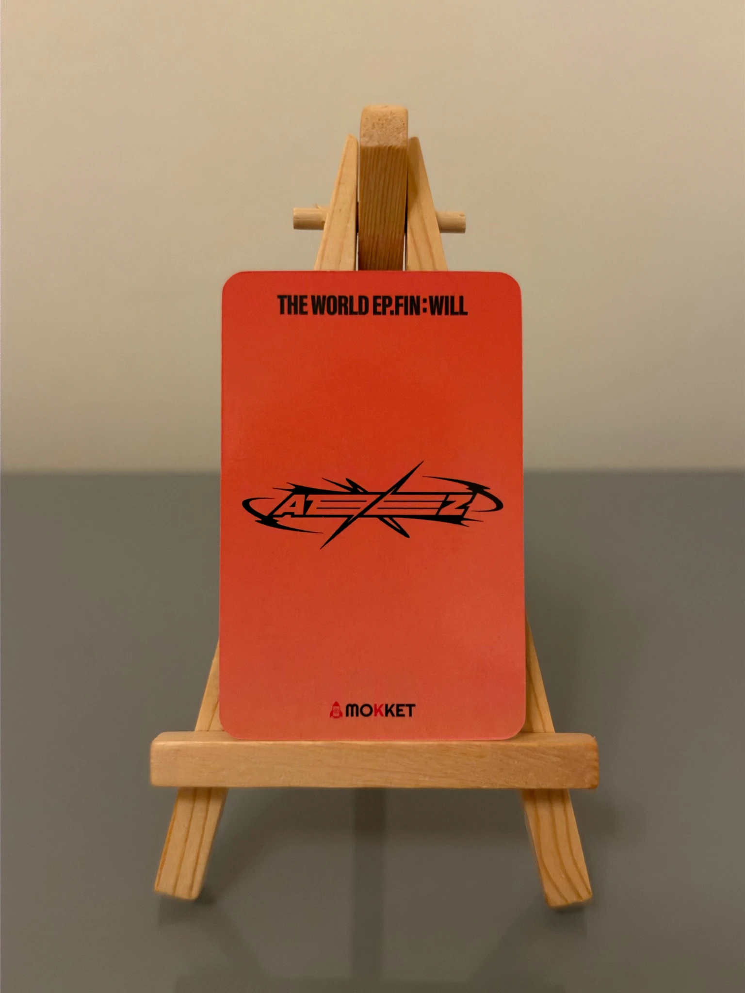 ATEEZ Mingi ATEEZ - Mingi - THE WORLD EP.FIN : WILL Album mokketshop round 1 pob (pre-order benefit) listing photo 2
