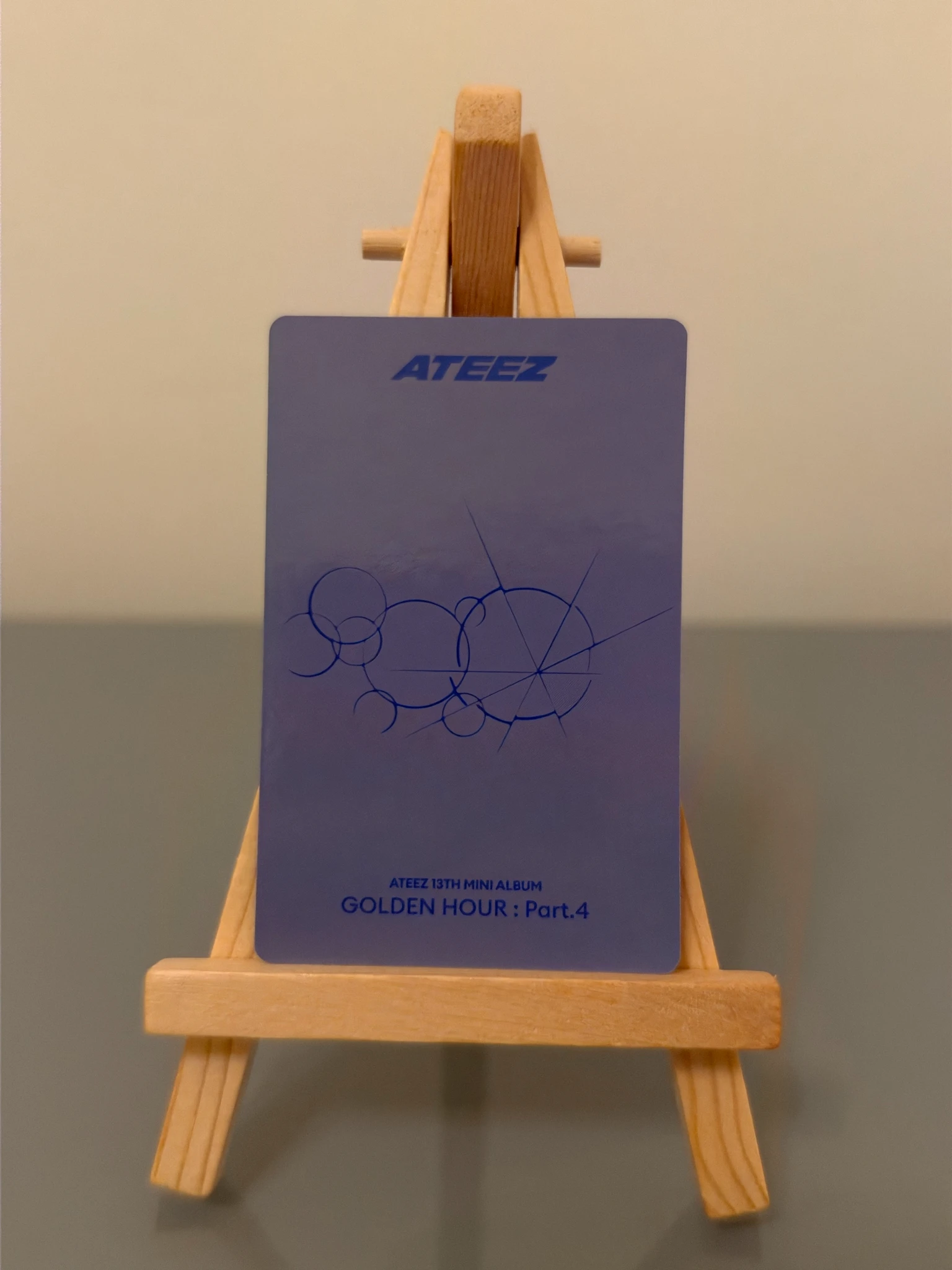 ATEEZ Mingi ATEEZ - Mingi - Golden Hour : Part.4 Album pob (pre-order benefit) toktoq listing photo 2
