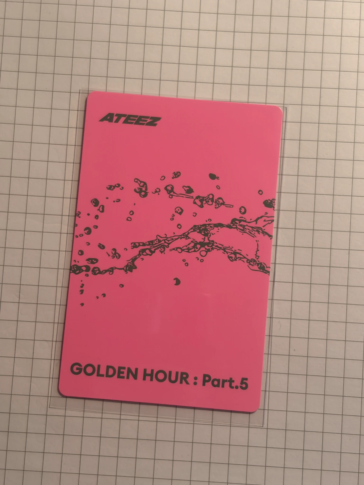 ATEEZ Jongho ATEEZ - Jongho - GOLDEN HOUR : Part.5 Album poca album album photocard A version listing photo 2