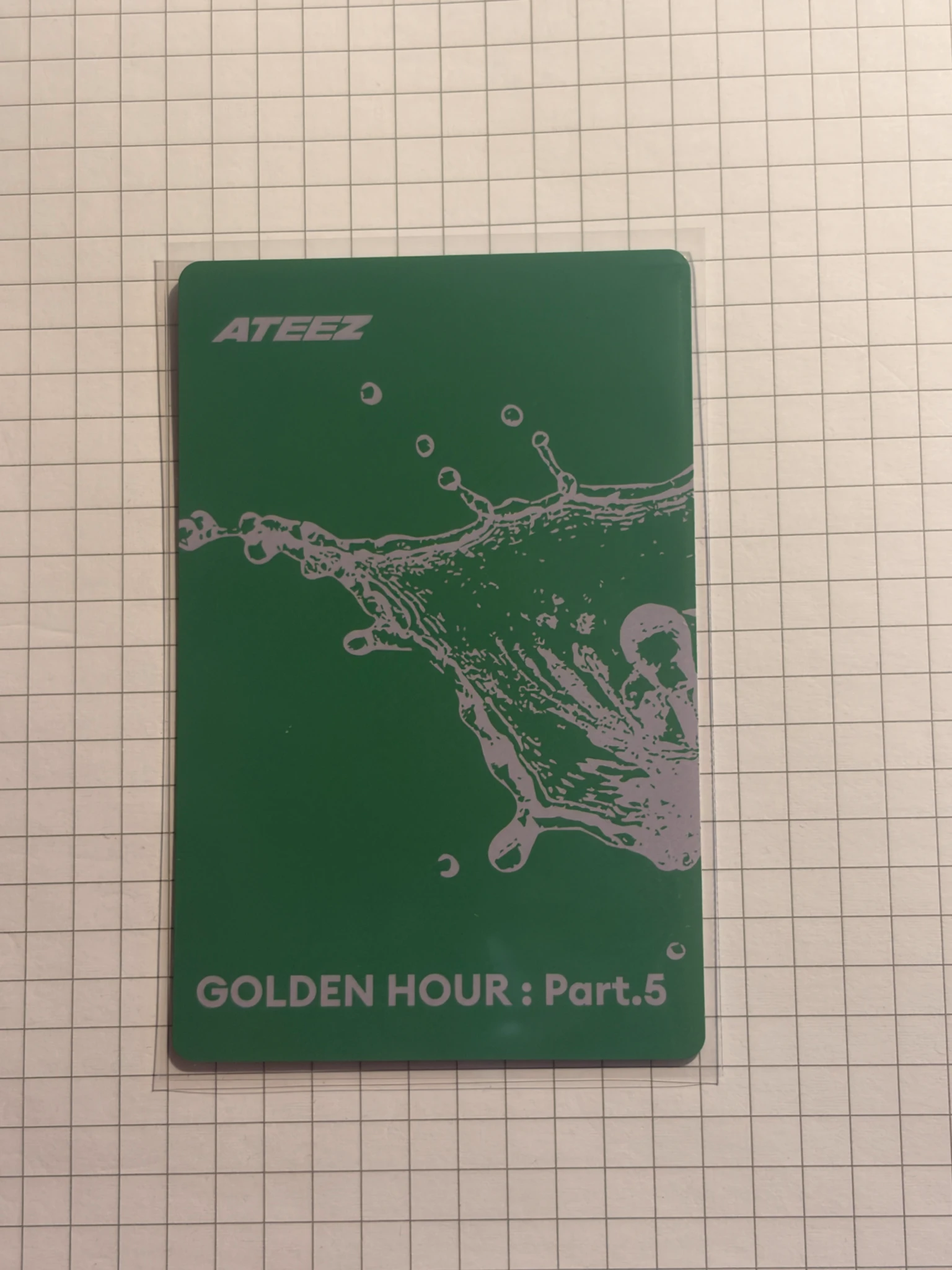 ATEEZ San ATEEZ - San - GOLDEN HOUR : Part.5 Album poca album album photocard Z version listing photo 2