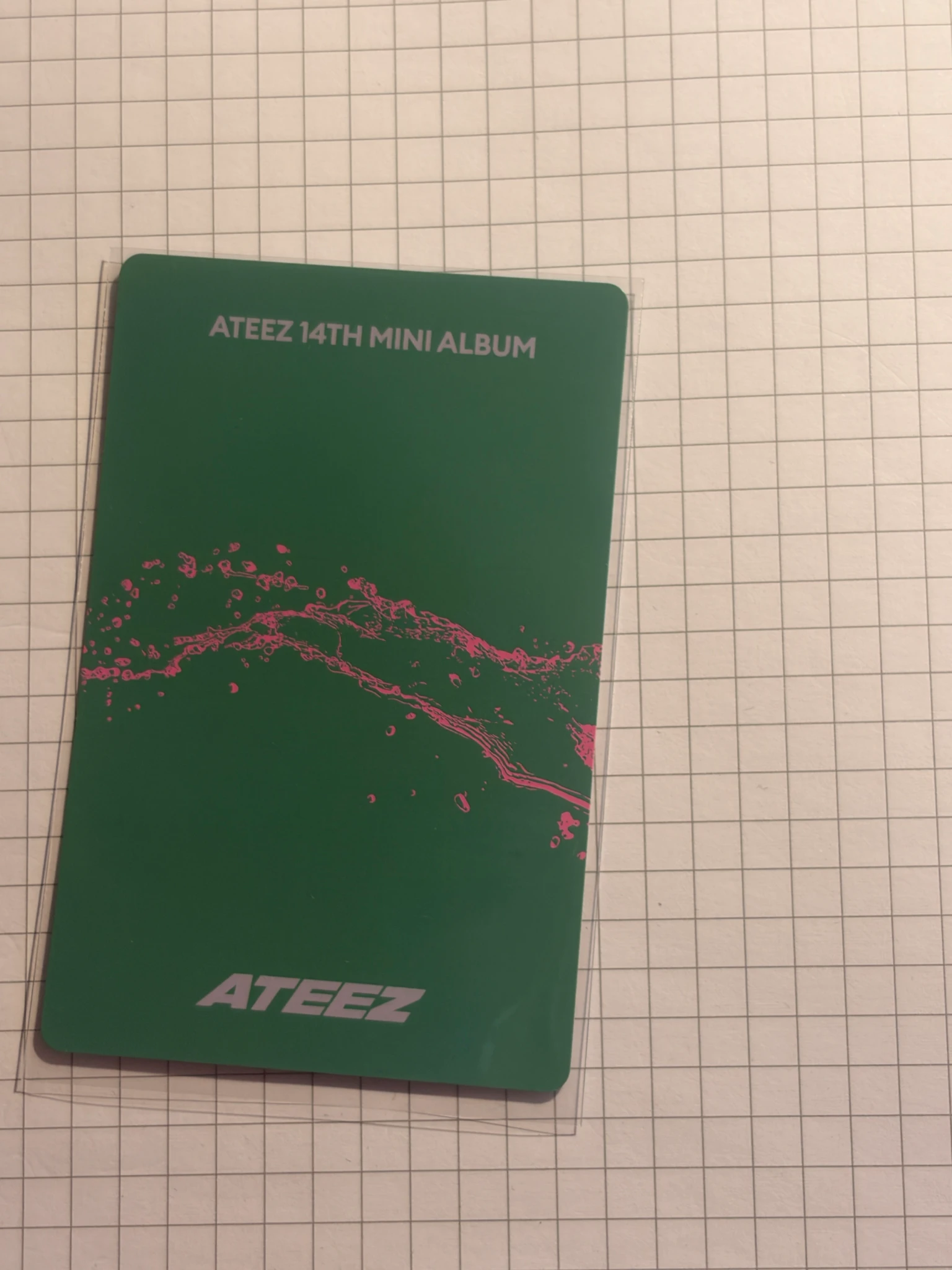 ATEEZ Yeosang ATEEZ - Yeosang - GOLDEN HOUR : Part.5 Album album photocard poca album Z version image card listing photo 2
