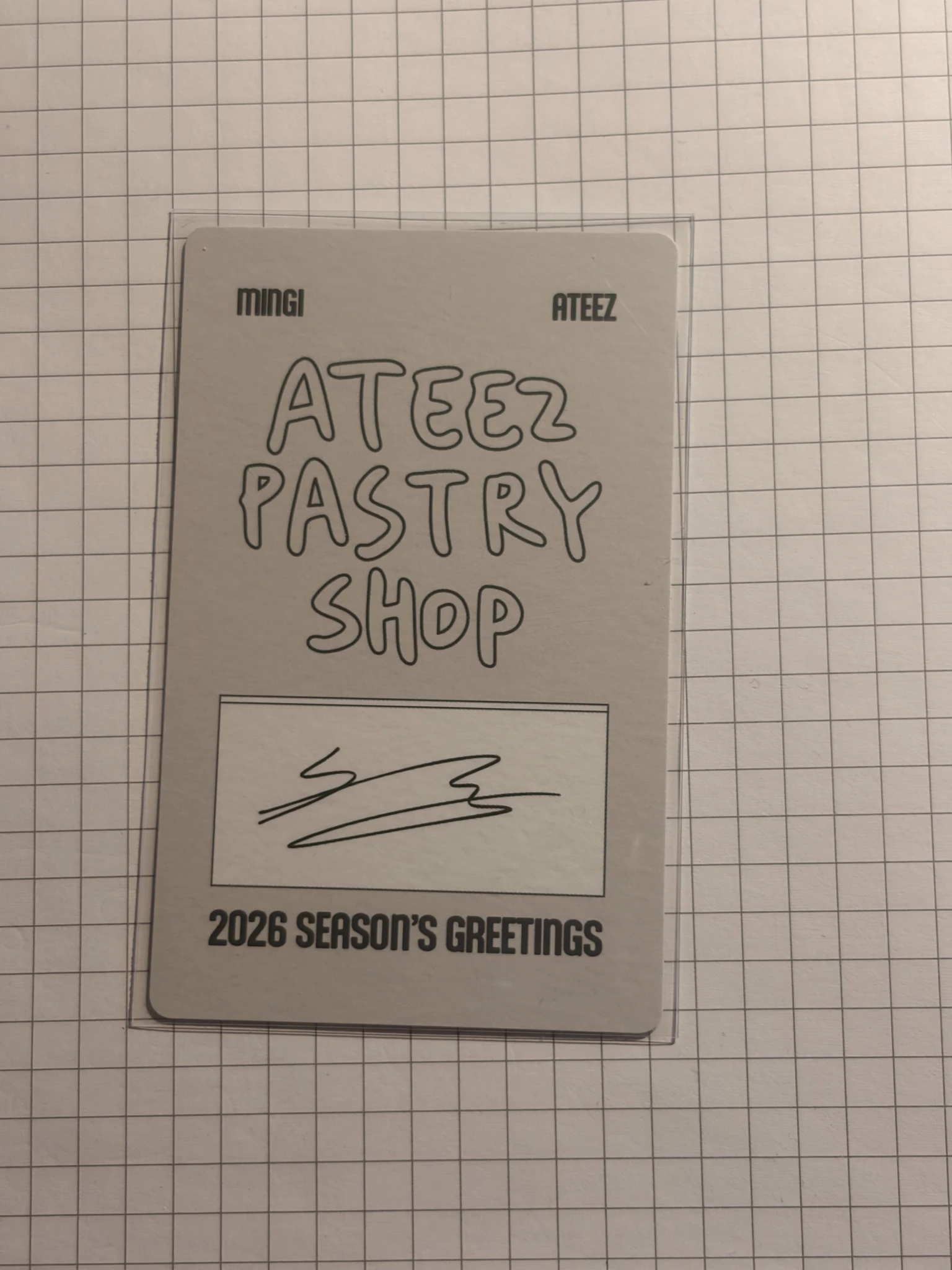 ATEEZ Mingi ATEEZ - Mingi - 2026 SEASONS GREETINGS Other listing photo 2