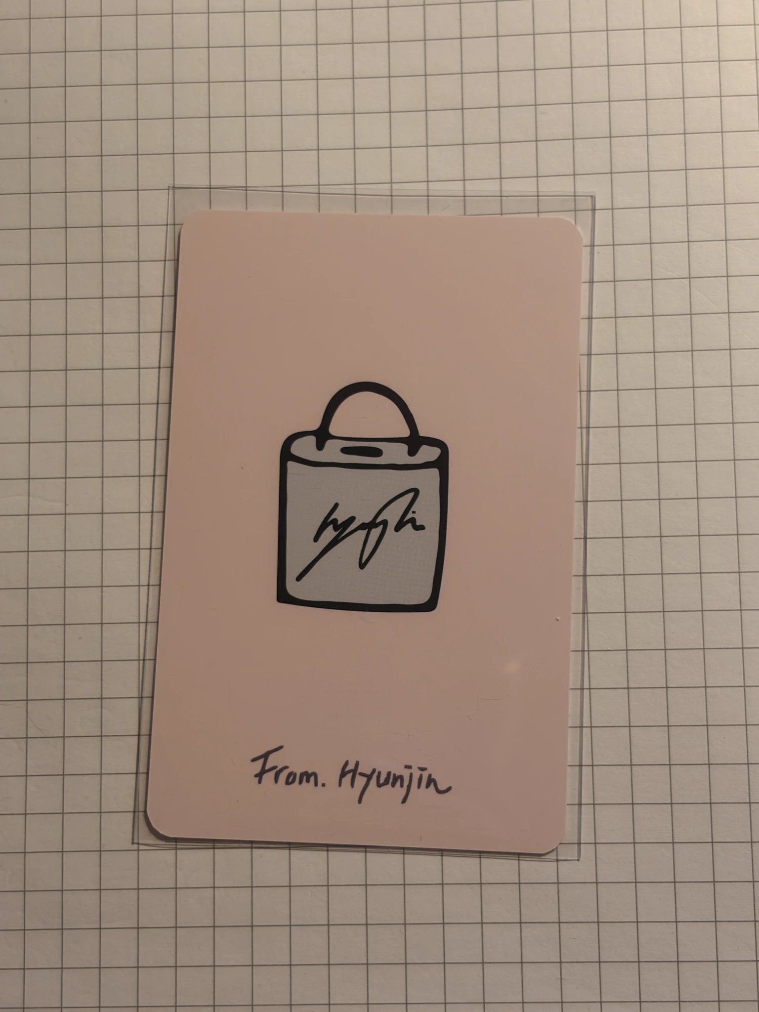 Stray Kids Hyunjin Stray Kids - Hyunjin - dominATE: celebrATE Pop-Up Store Event merch photocard necklace listing photo 2