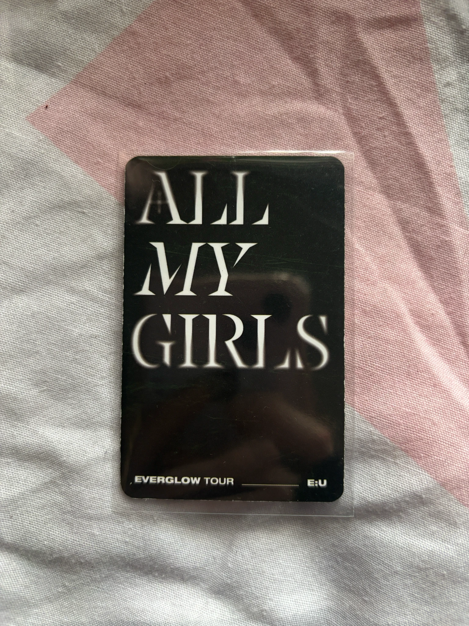 EVERGLOW E:U EVERGLOW - E:U - All My Girls Tour 2023 Event merch photocard deco set USA listing photo 2