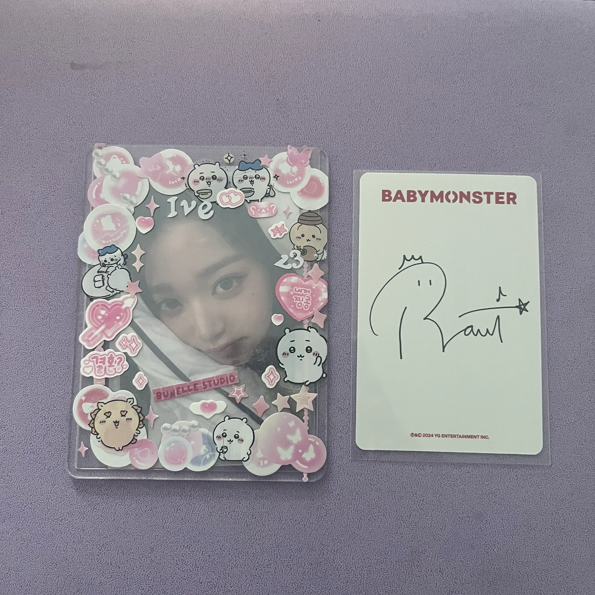 BABYMONSTER Rami BABYMONSTER - Rami - BABYMONS7ER Album yg tag version photocard set version 1 listing photo 2