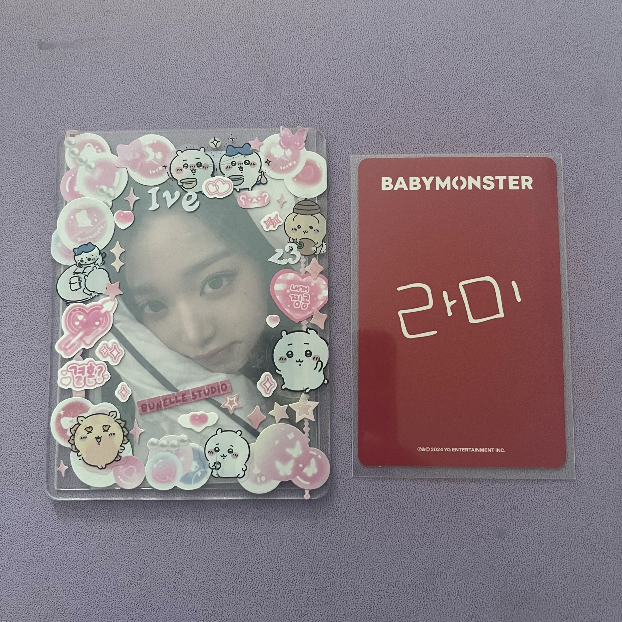 BABYMONSTER Rami BABYMONSTER - Rami - BABYMONS7ER Album yg tag version photocard set version 2 listing photo 2