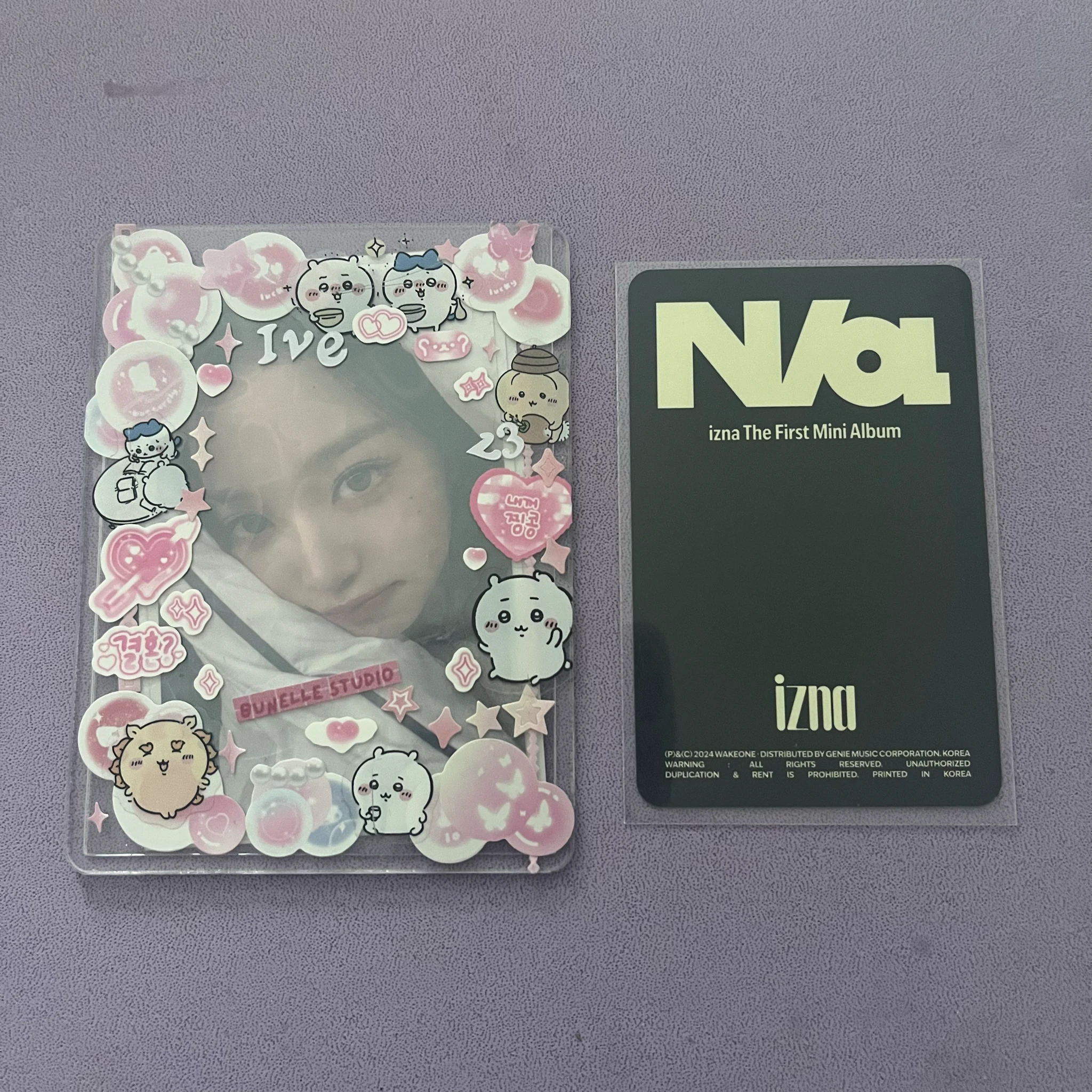 izna izna - N/a Album iz ver unit MAI CHOI JUNGEUN album photocard listing photo 2
