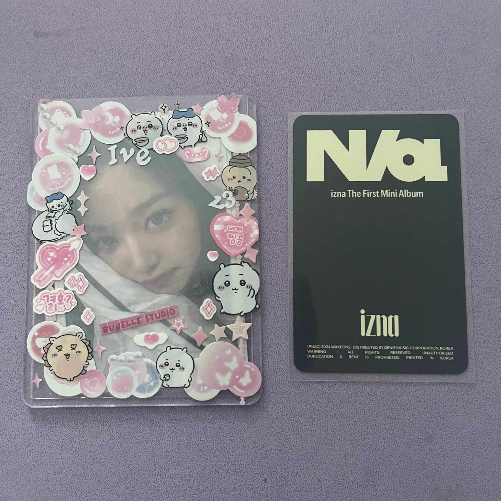 izna izna - N/a Album iz ver unit MAI CHOI JUNGEUN album photocard listing photo 2