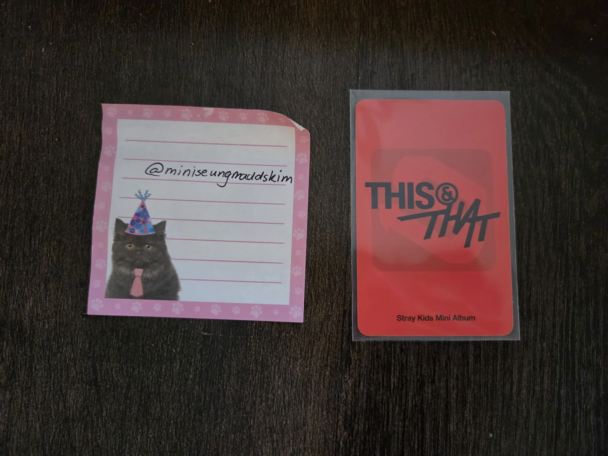 Stray Kids Felix Stray Kids - Felix - This & That Album album photocard fanclub version listing photo 2