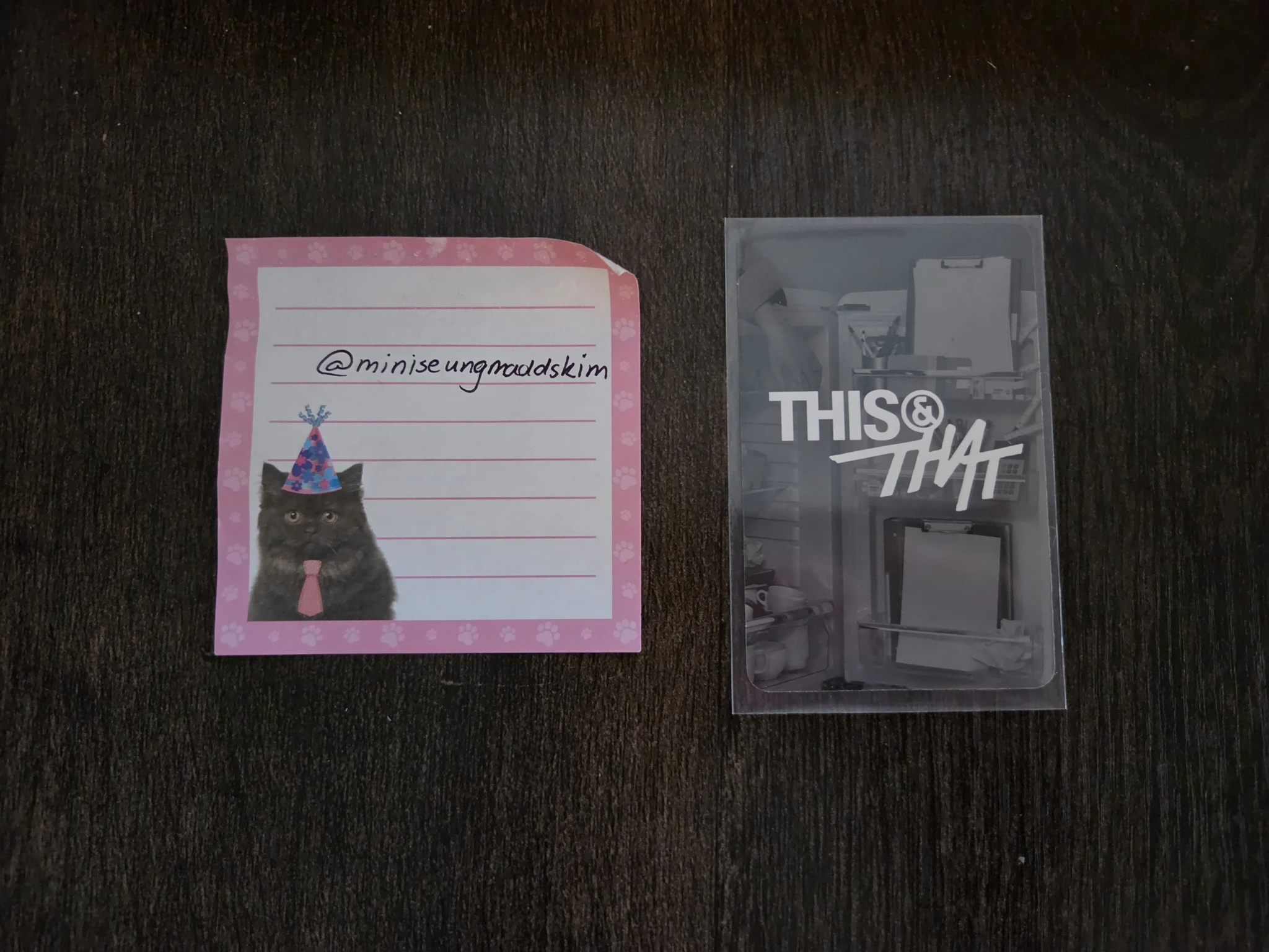 Stray Kids I.N Stray Kids - I.N - This & That Album album photocard this version listing photo 2