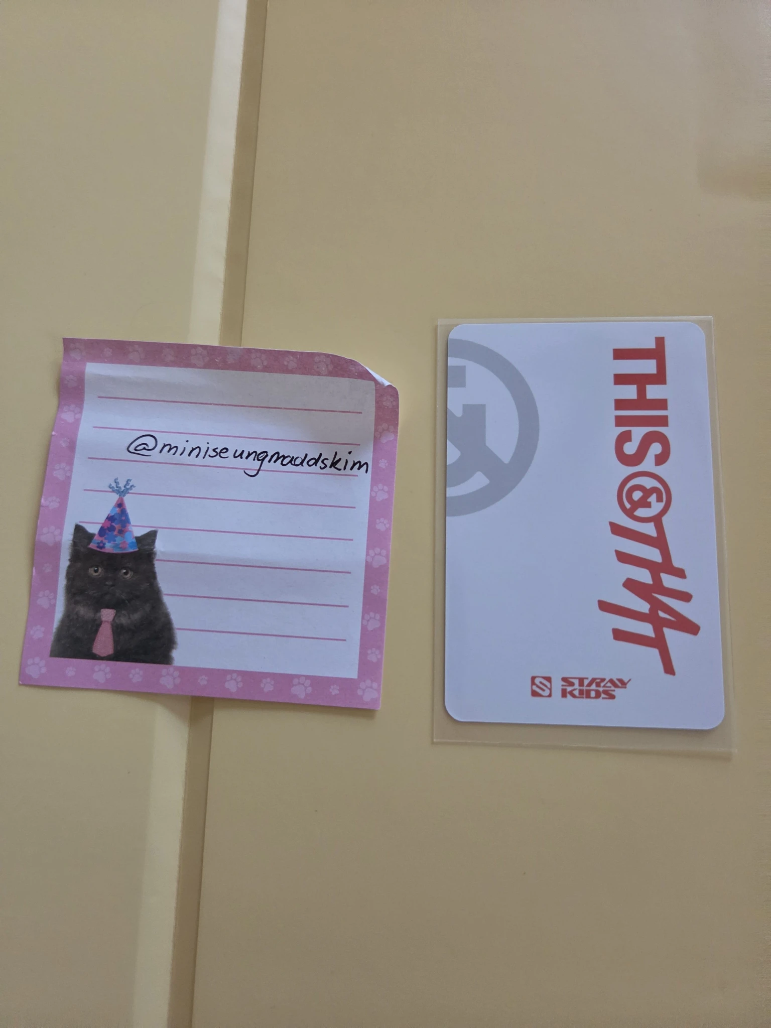 Stray Kids Bang Chan Stray Kids - Bang Chan - This & That Album album photocard fanclub version listing photo 2