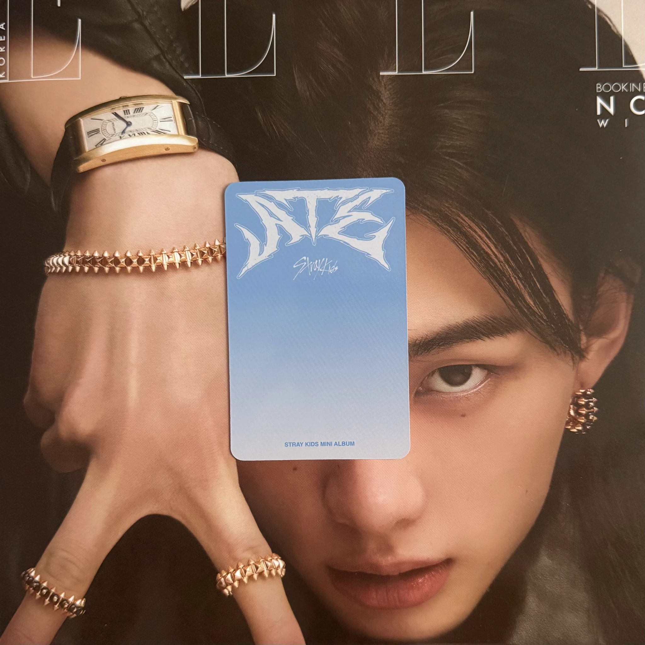 Stray Kids Hyunjin Stray Kids - Hyunjin - ATE Album album photocard accordion version listing photo 2