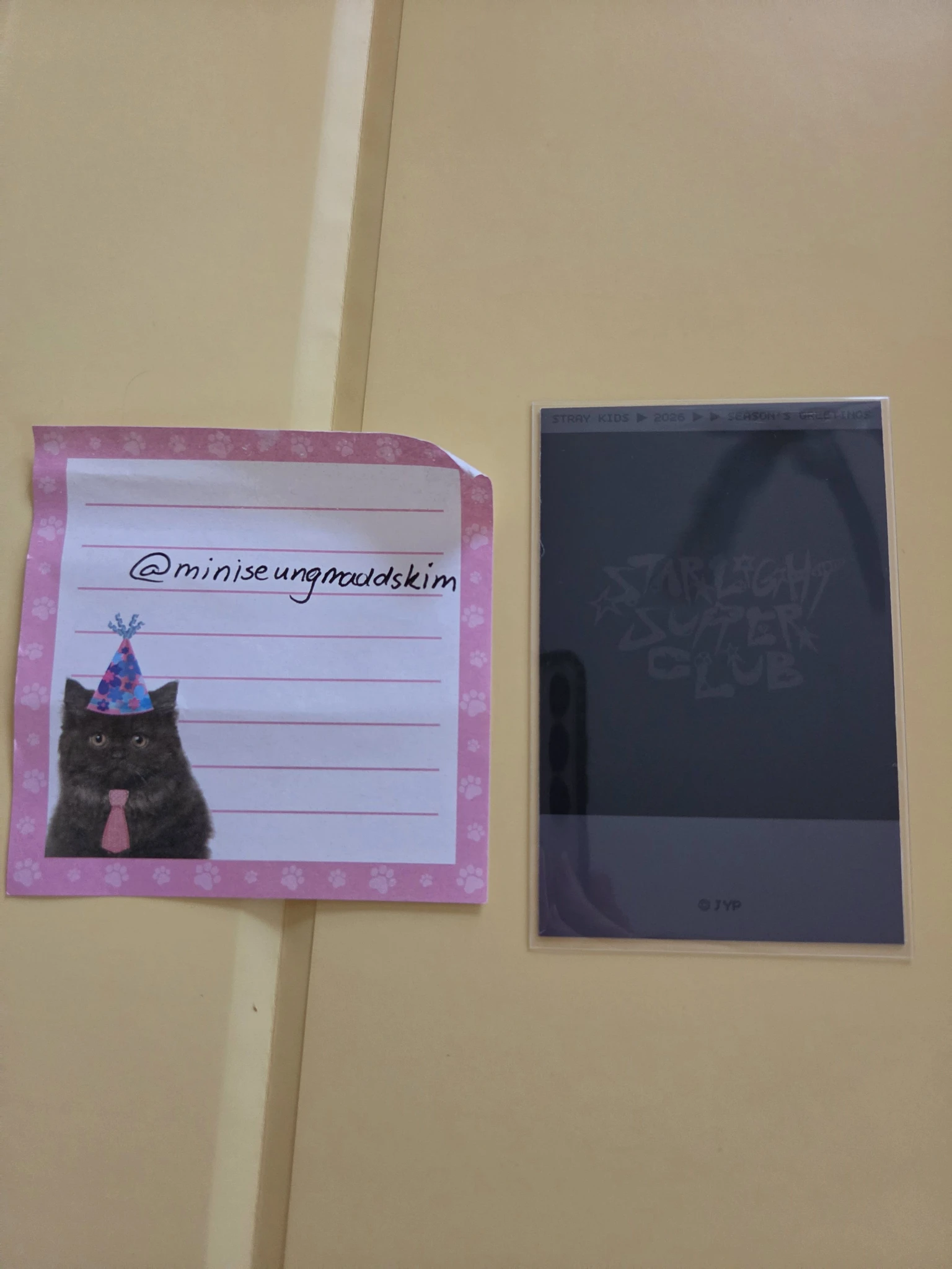 Stray Kids Bang Chan Stray Kids - Bang Chan - 2026 Season's Greetings - Starlight Supper Club Other polaroid polaroid set listing photo 2