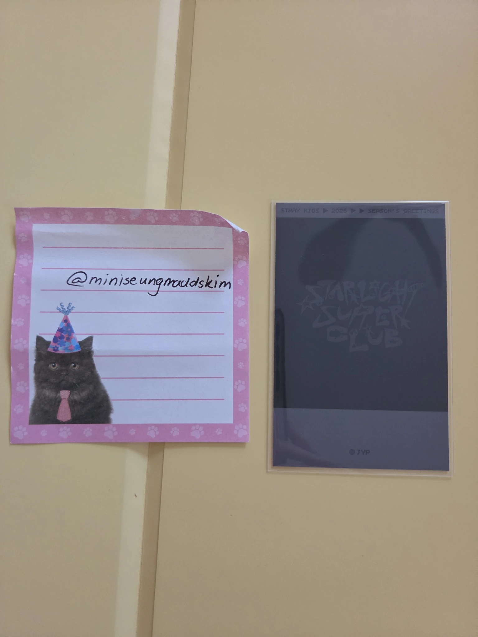 Stray Kids Hyunjin Stray Kids - Hyunjin - 2026 Season's Greetings - Starlight Supper Club Other polaroid polaroid set listing photo 2