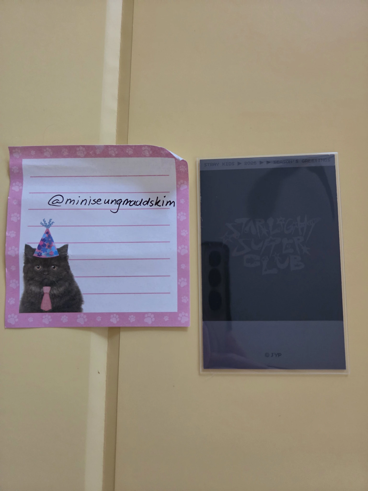 Stray Kids HAN Stray Kids - HAN - 2026 Season's Greetings - Starlight Supper Club Other polaroid polaroid set listing photo 2