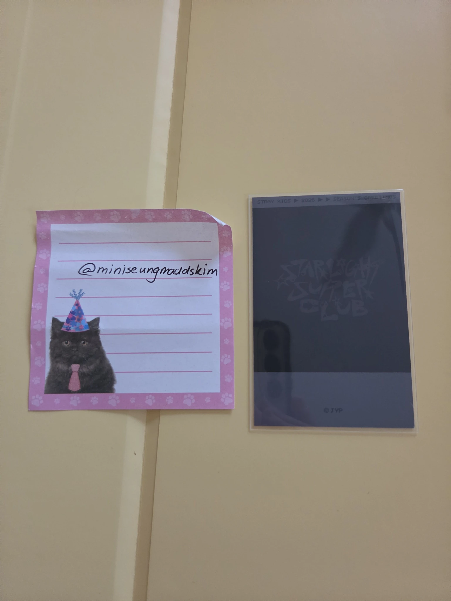 Stray Kids I.N Stray Kids - I.N - 2026 Season's Greetings - Starlight Supper Club Other polaroid polaroid set listing photo 2