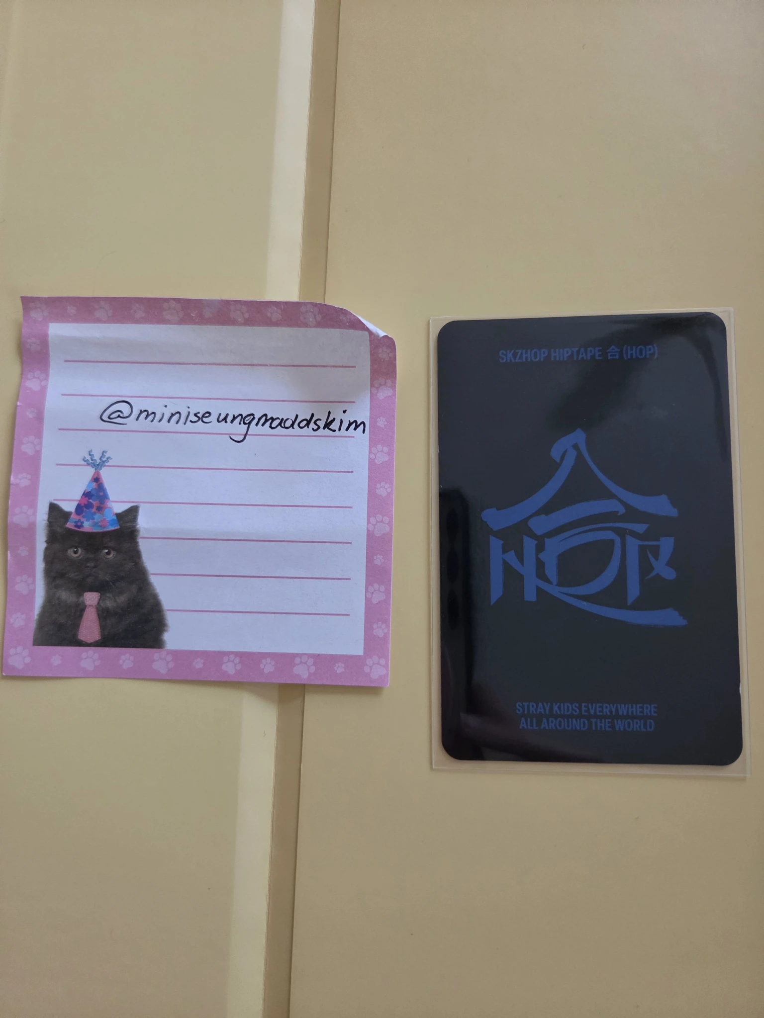 Stray Kids Lee Know Stray Kids - Lee Know - HOP Album album photocard hiptape version trading card B version limited edition listing photo 2