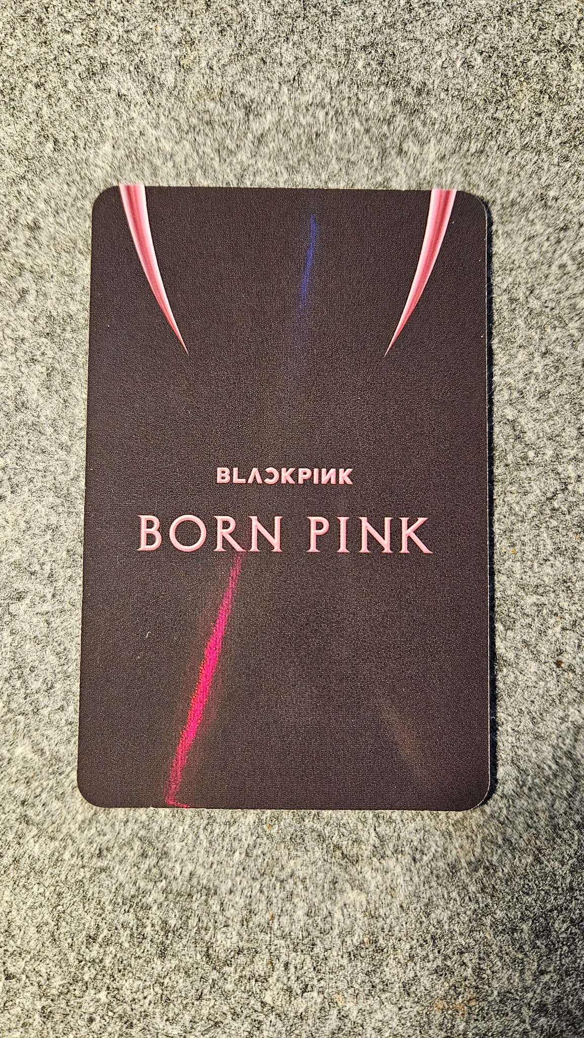 BLACKPINK Lisa BLACKPINK - Lisa - BORN PINK Album pob (pre-order benefit) synnara holographic (hologram) listing photo 2