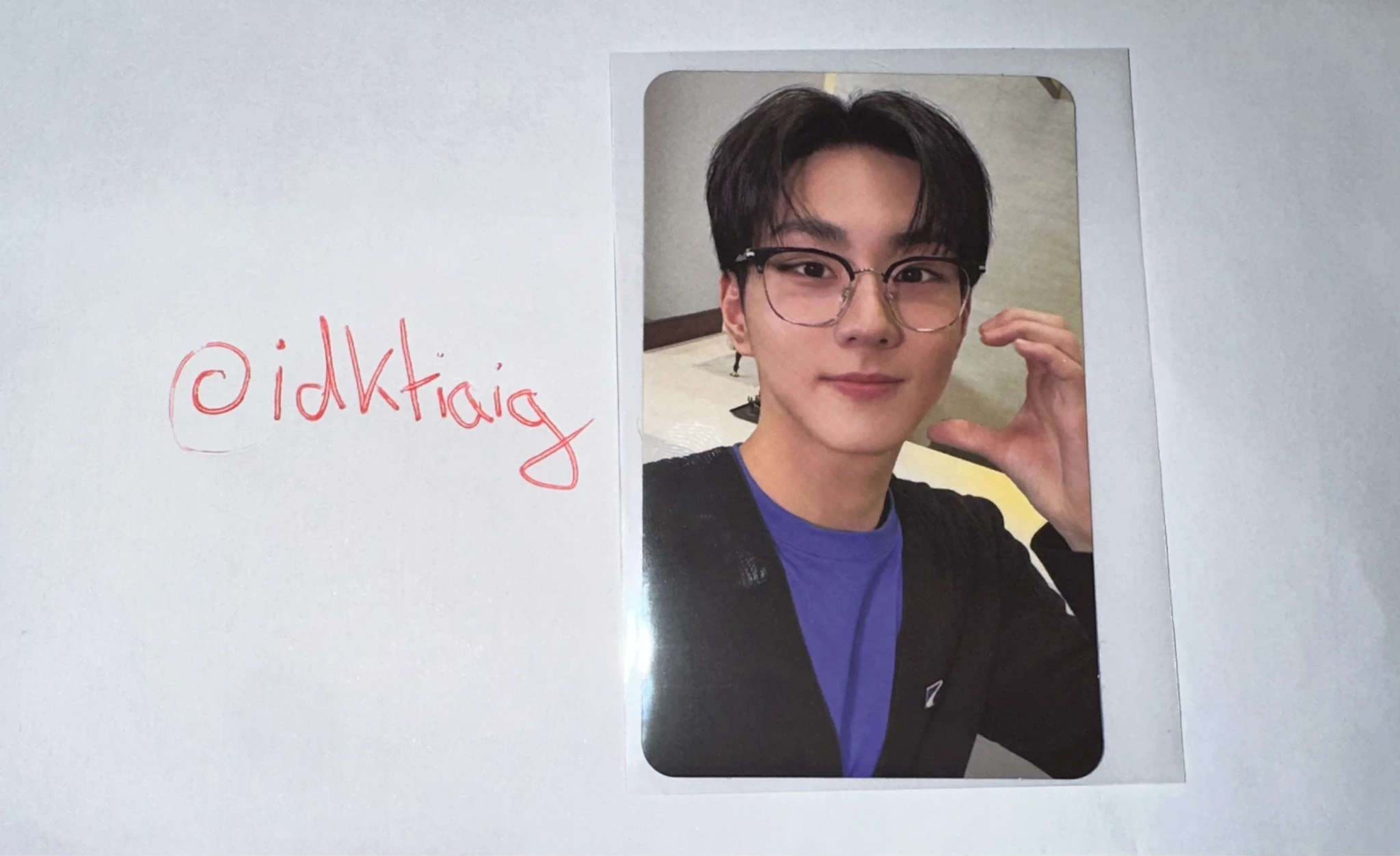 ENHYPEN Jungwon ENHYPEN - Jungwon - THE SIN: BLISS Album album photocard engene version A version listing photo 2