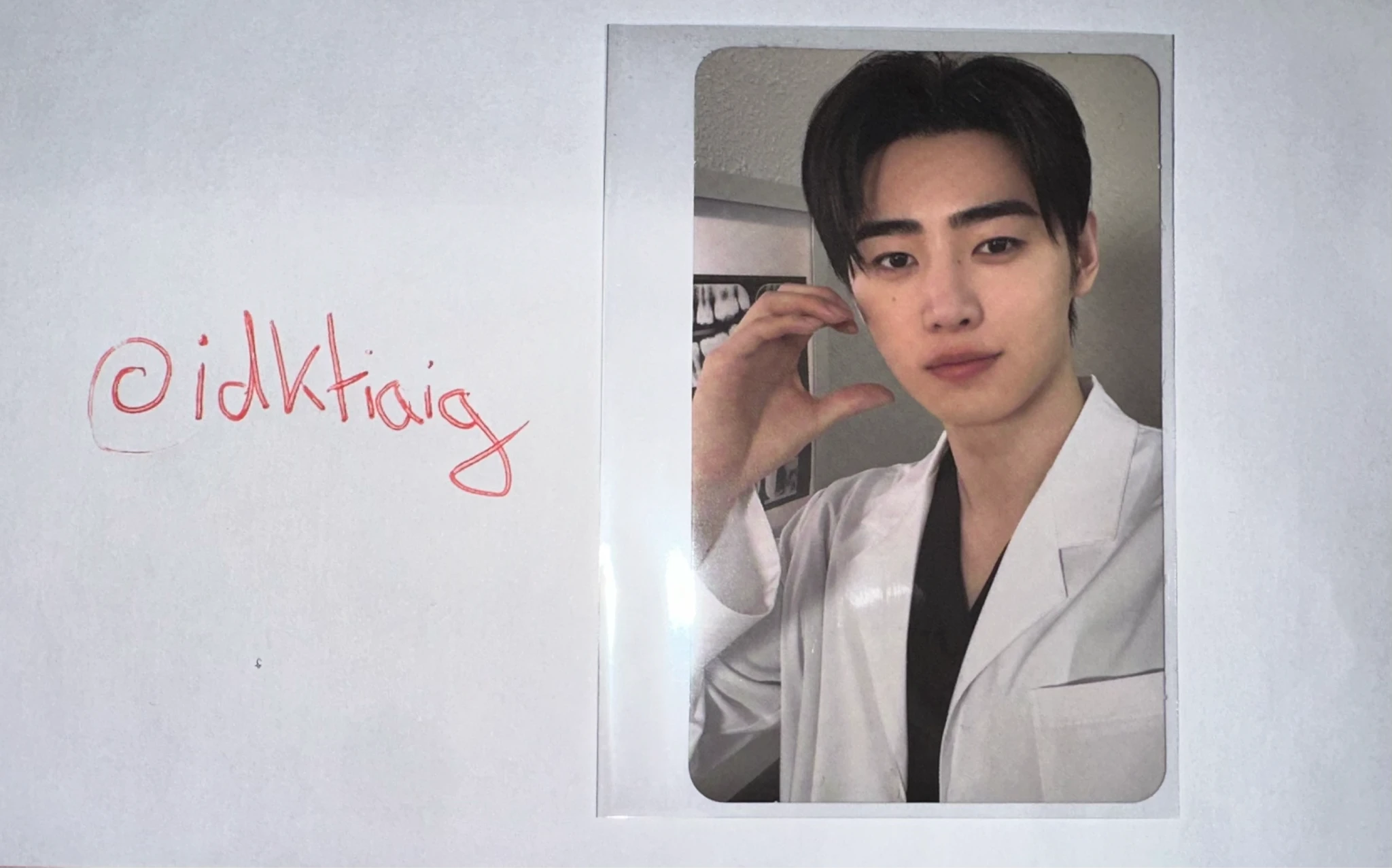 ENHYPEN Sunghoon ENHYPEN - Sunghoon - THE SIN: BLISS Album album photocard engene version member version B version listing photo 2