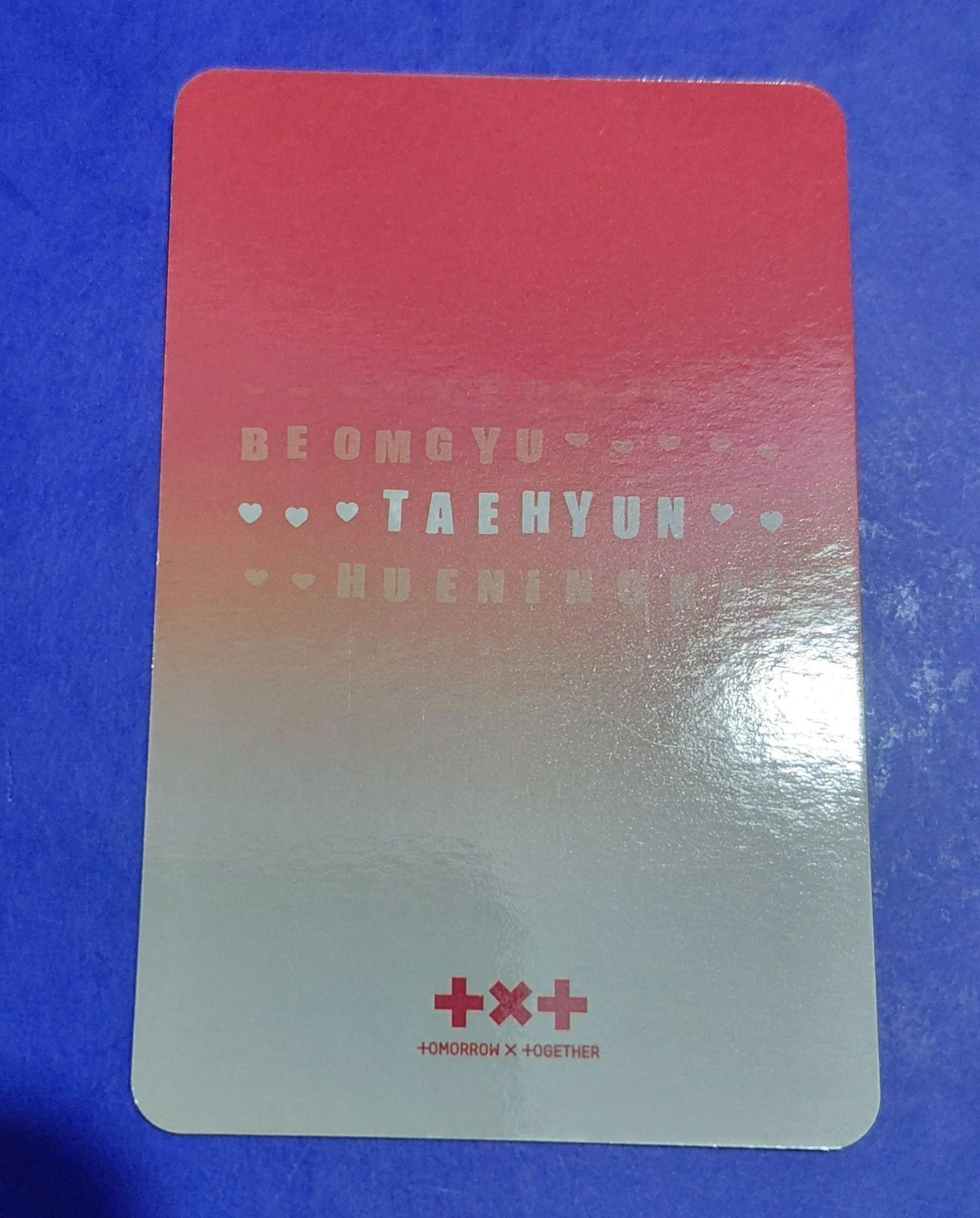 TOMORROW X TOGETHER Taehyun TOMORROW X TOGETHER - Taehyun - Love Language Album album photocard listing photo 2