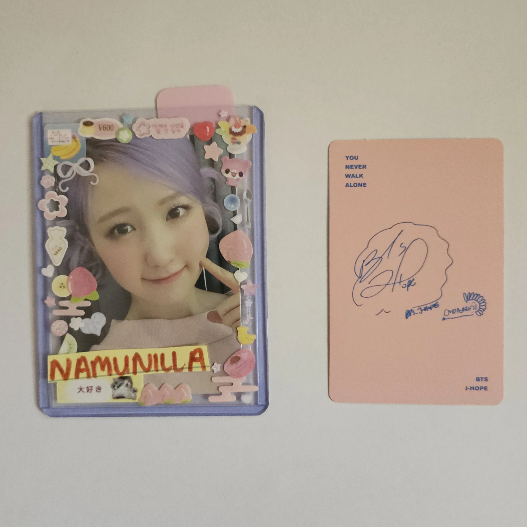 BTS j-hope BTS - J-HOPE - You Never Walk Alone Album album photocard listing photo 2